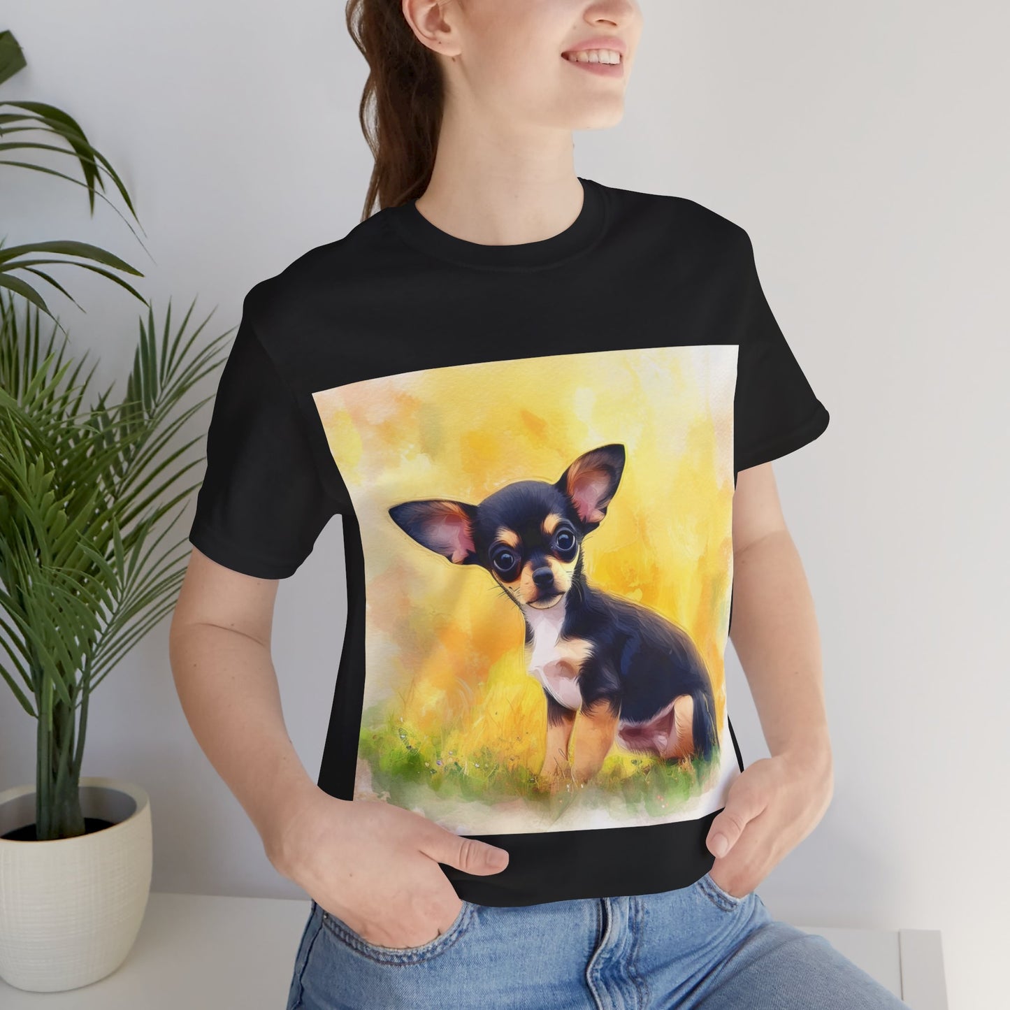 Chihuahua Unisex Jersey Short Sleeve Tee