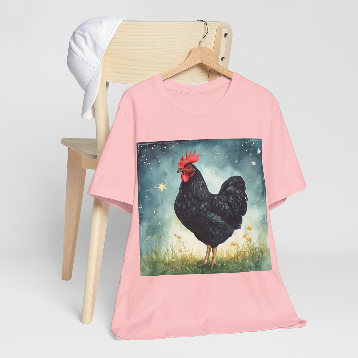 Black Chicken Unisex Jersey Short Sleeve Tee