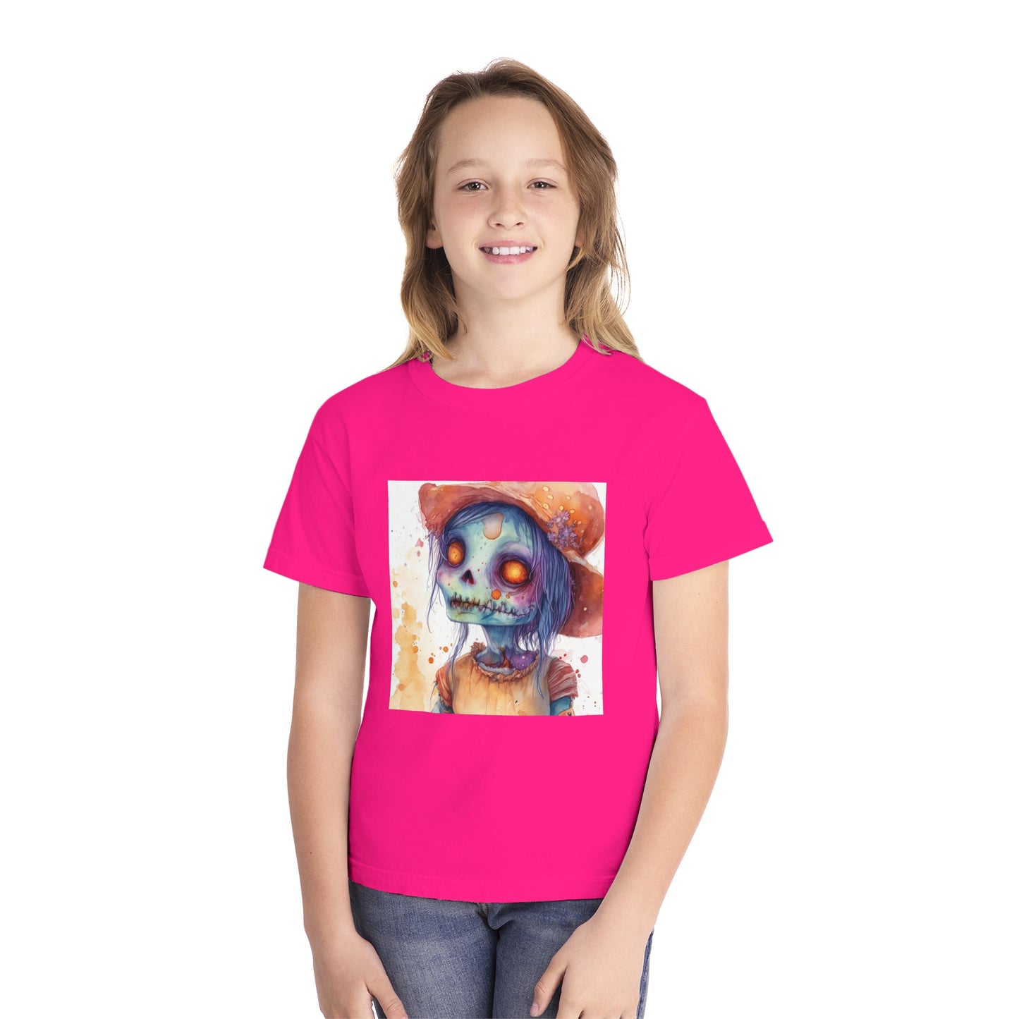 Cute Zombie Youth Midweight Tee