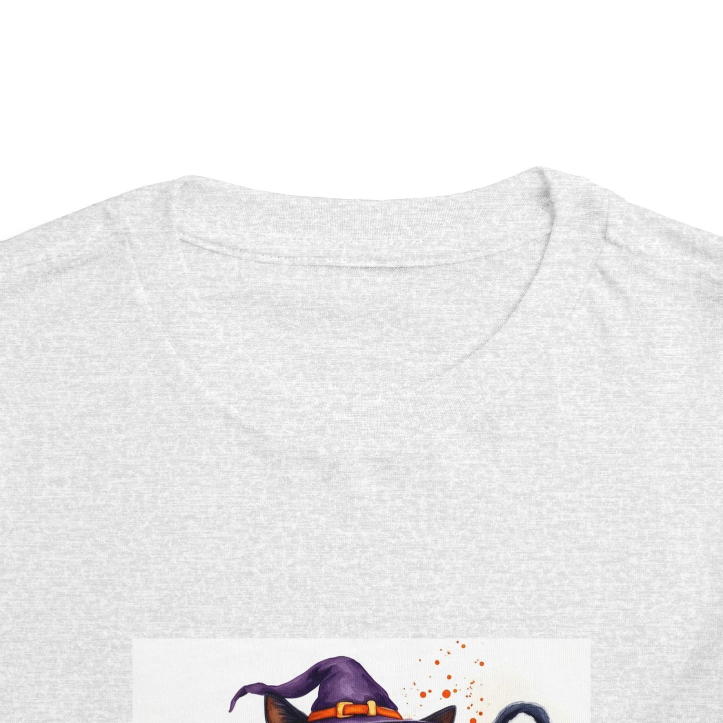 Halloween Cat Toddler Short Sleeve Tee