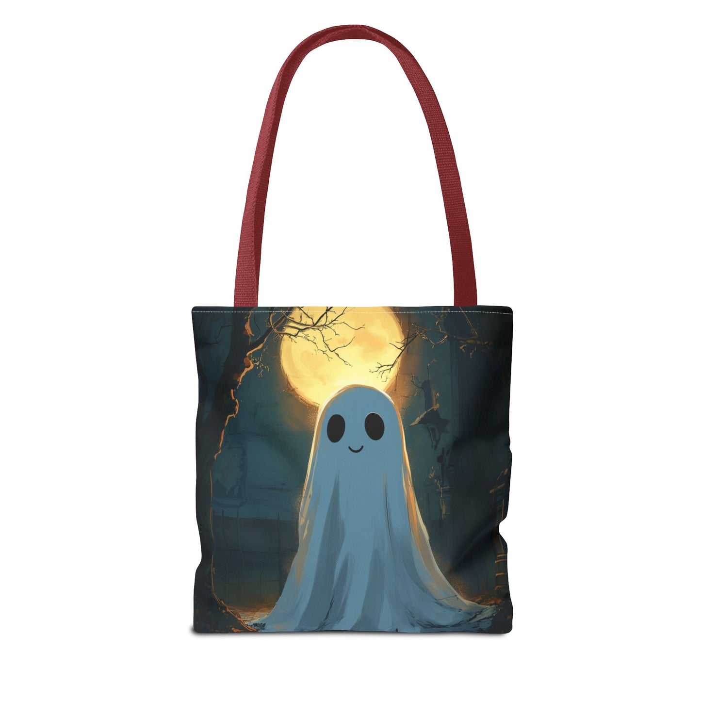 Cute Ghost Tote Bag (AOP)