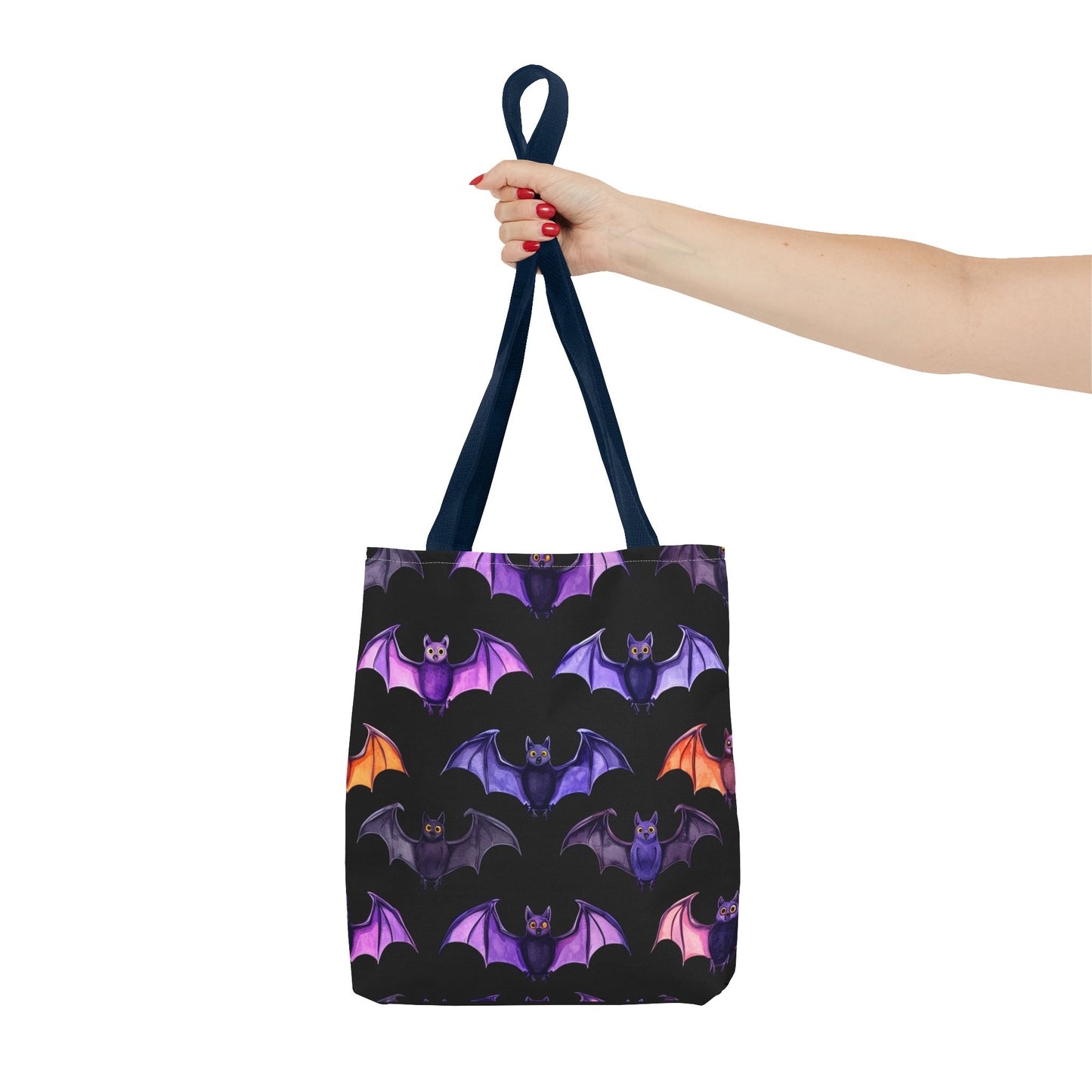 Cute Bat Pattern Tote Bag (AOP)