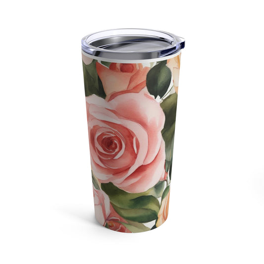 Elegant Variety Roses Tumbler 20oz