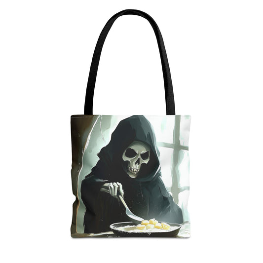 Grim Reaper Baking Tote Bag (AOP)