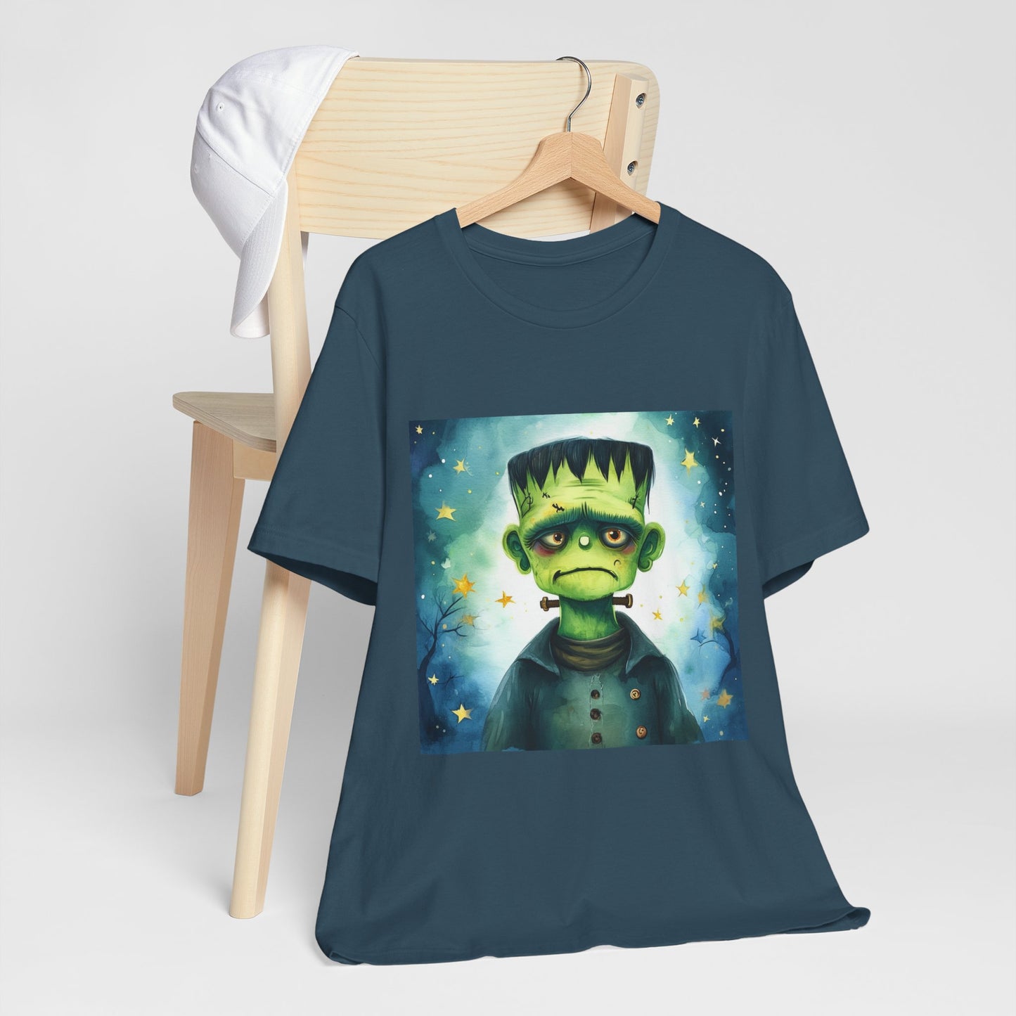 Cute Frankenstein Monster Unisex Jersey Short Sleeve Tee