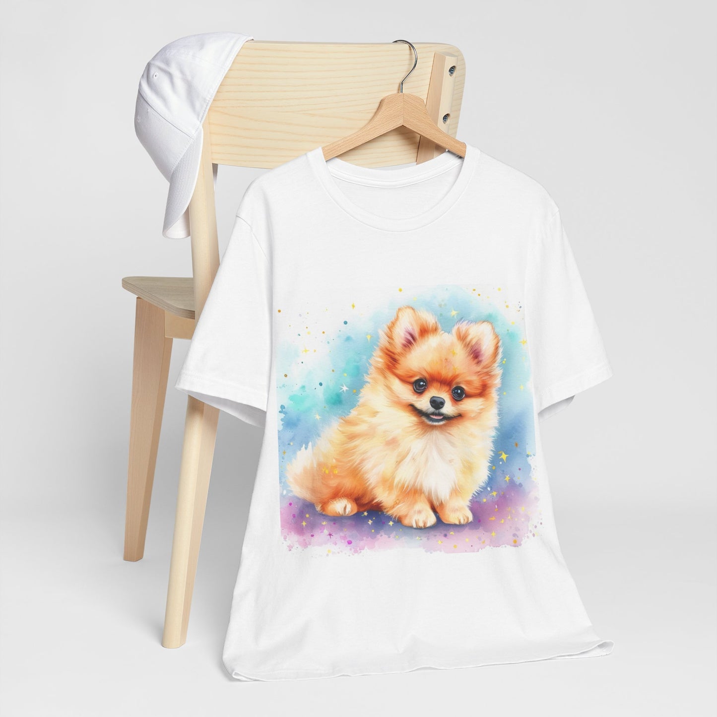 Pomeranian Unisex Jersey Short Sleeve Tee