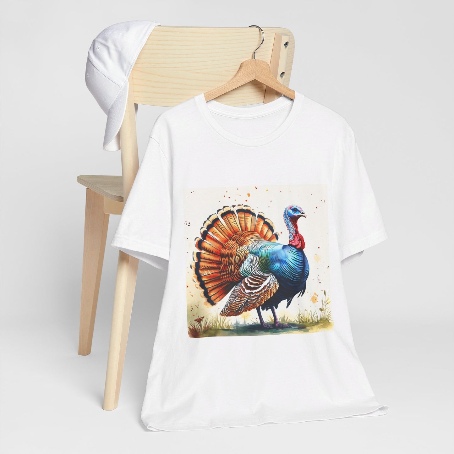 Cute Turkey Unisex Jersey Short Sleeve Tee