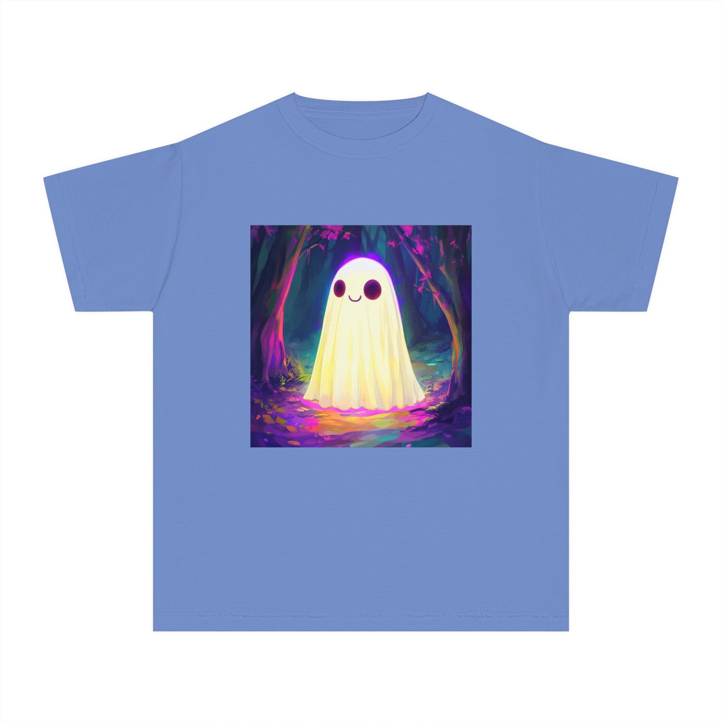 Cute Neon Ghost Youth Midweight Tee