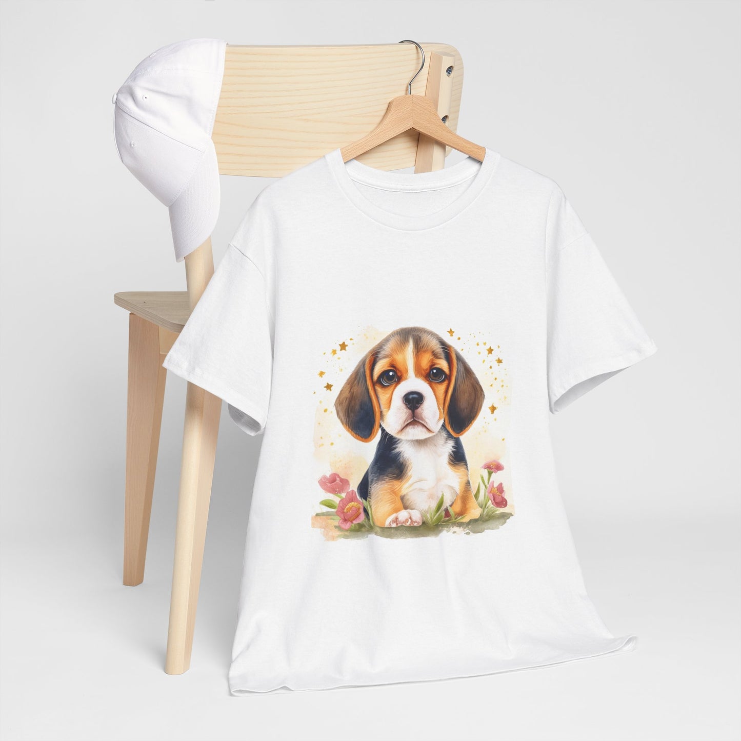 Beagle Puppy Unisex Heavy Cotton Tee