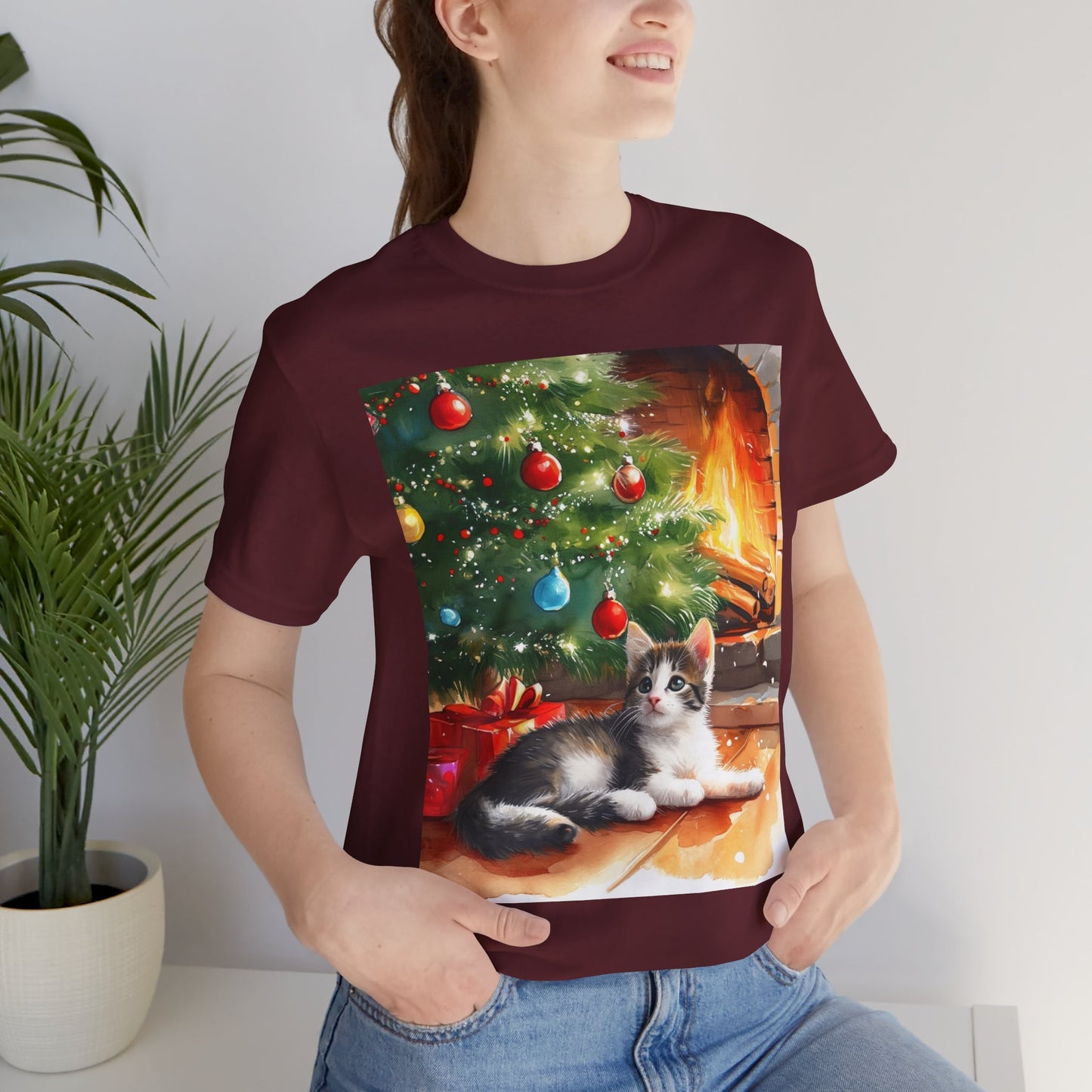 Cozy Kitten Unisex Jersey Short Sleeve Tee