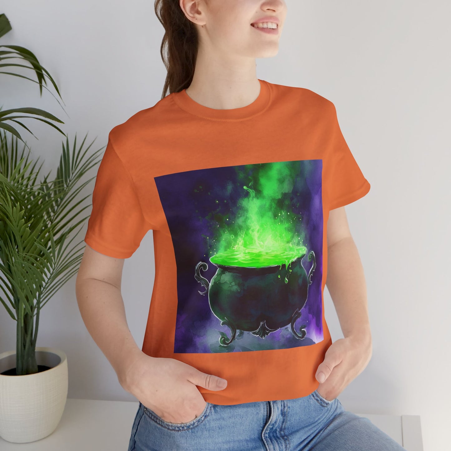 Foaming Cauldron Unisex Jersey Short Sleeve Tee