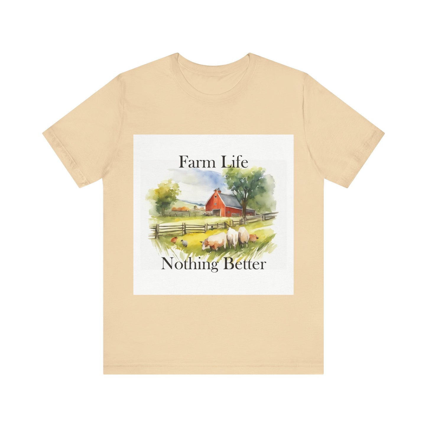 Farm Life Unisex Jersey Short Sleeve Tee