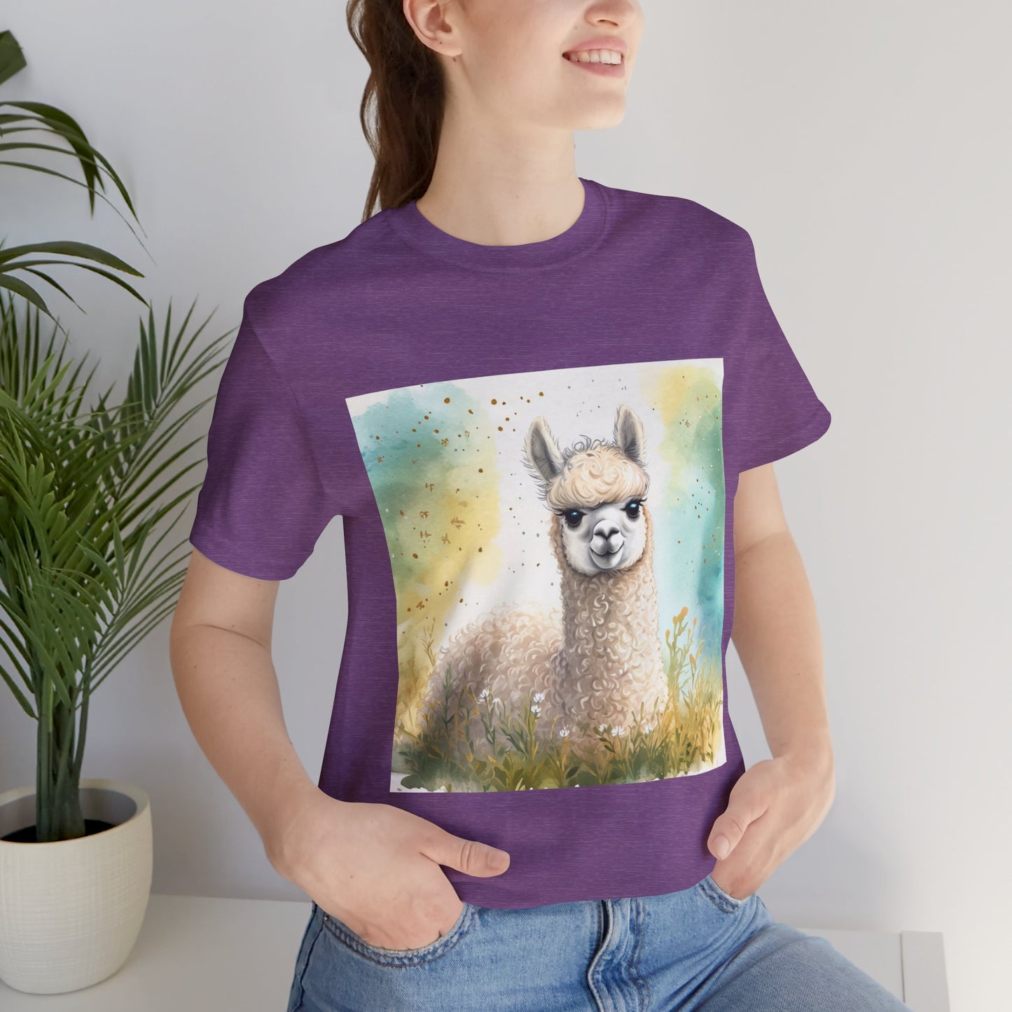 Alpaca Unisex Jersey Short Sleeve Tee