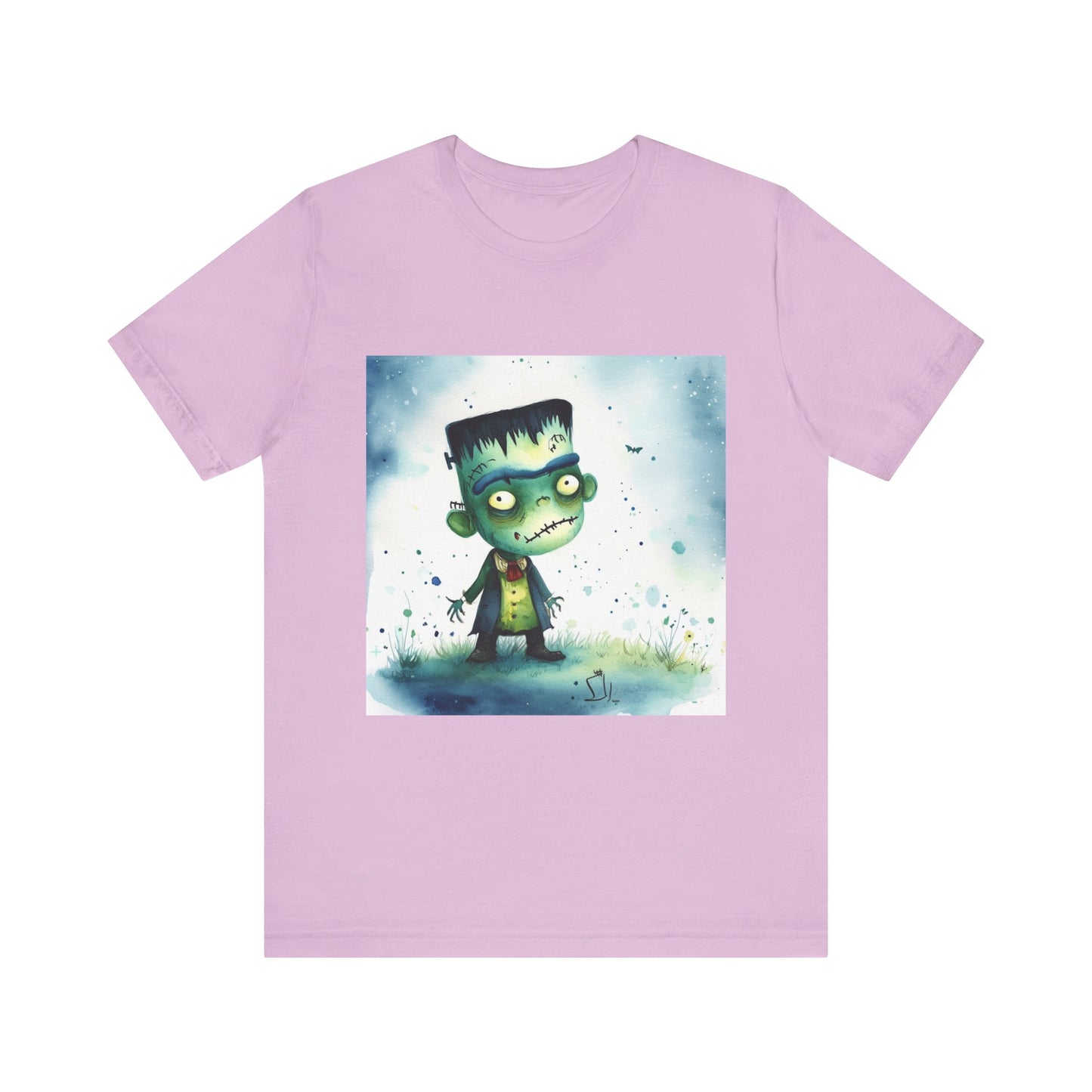 Cute Frankenstein Unisex Jersey Short Sleeve Tee