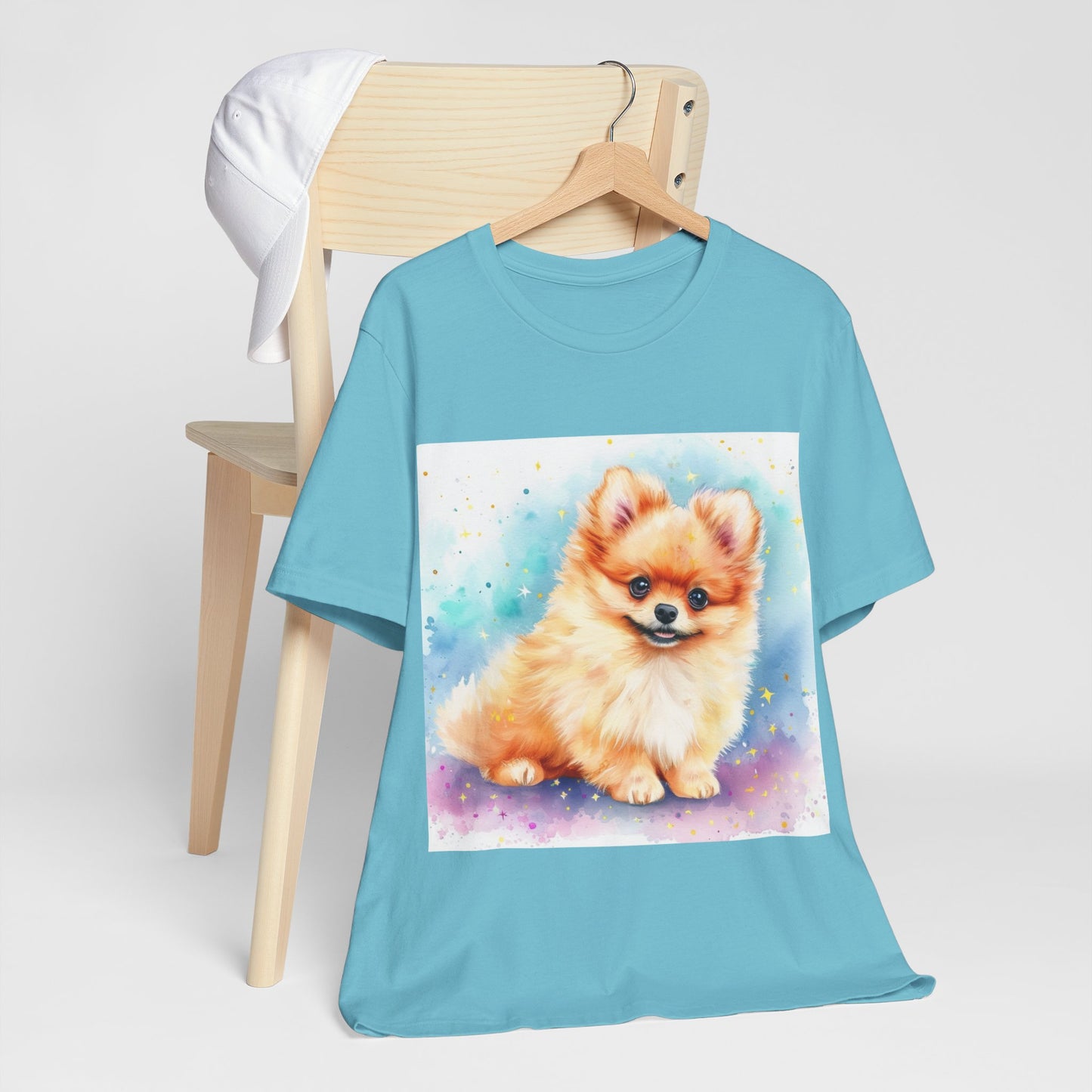 Pomeranian Unisex Jersey Short Sleeve Tee