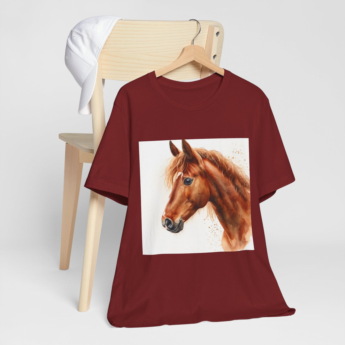 Chestnut Horse Unisex Jersey Short Sleeve Tee