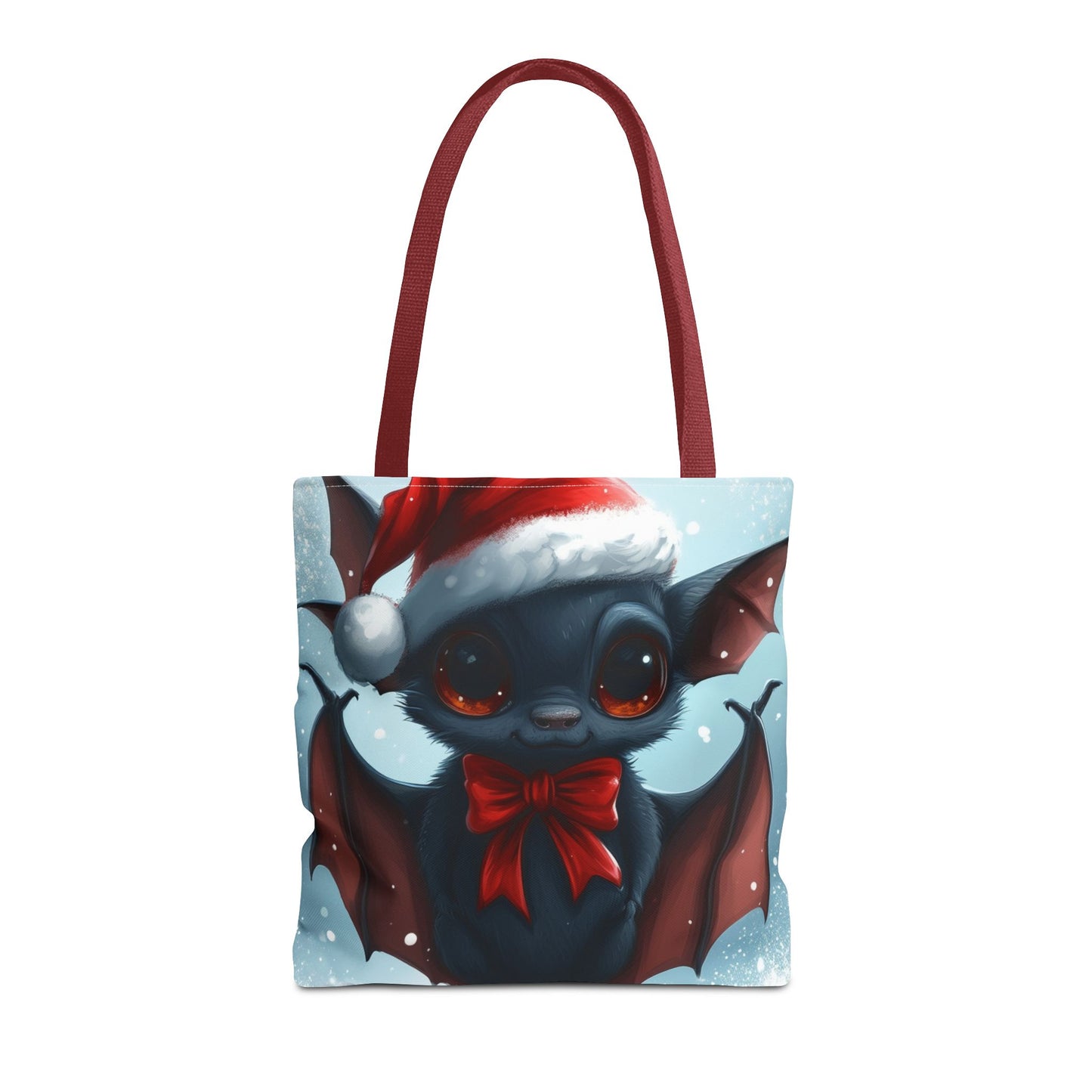 Cute Festive Bat Tote Bag (AOP)