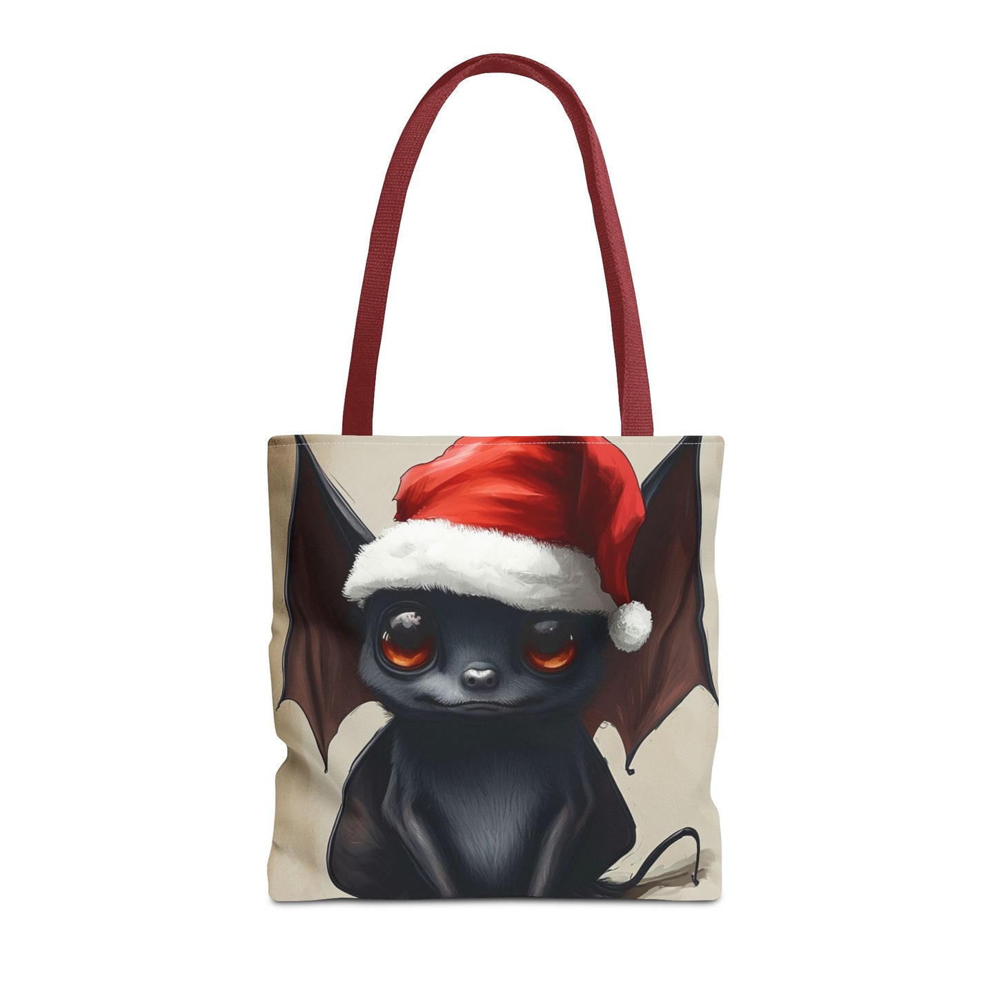 Santa Hat Bat Tote Bag (AOP)