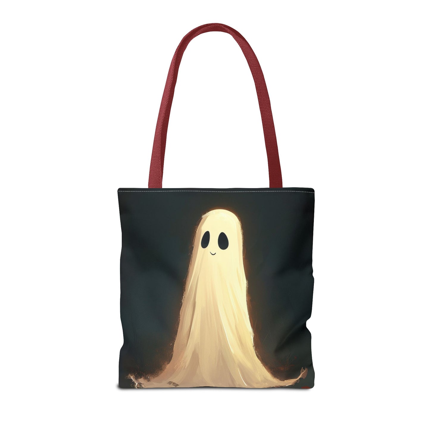 Happy Spooky Ghost Tote Bag (AOP)