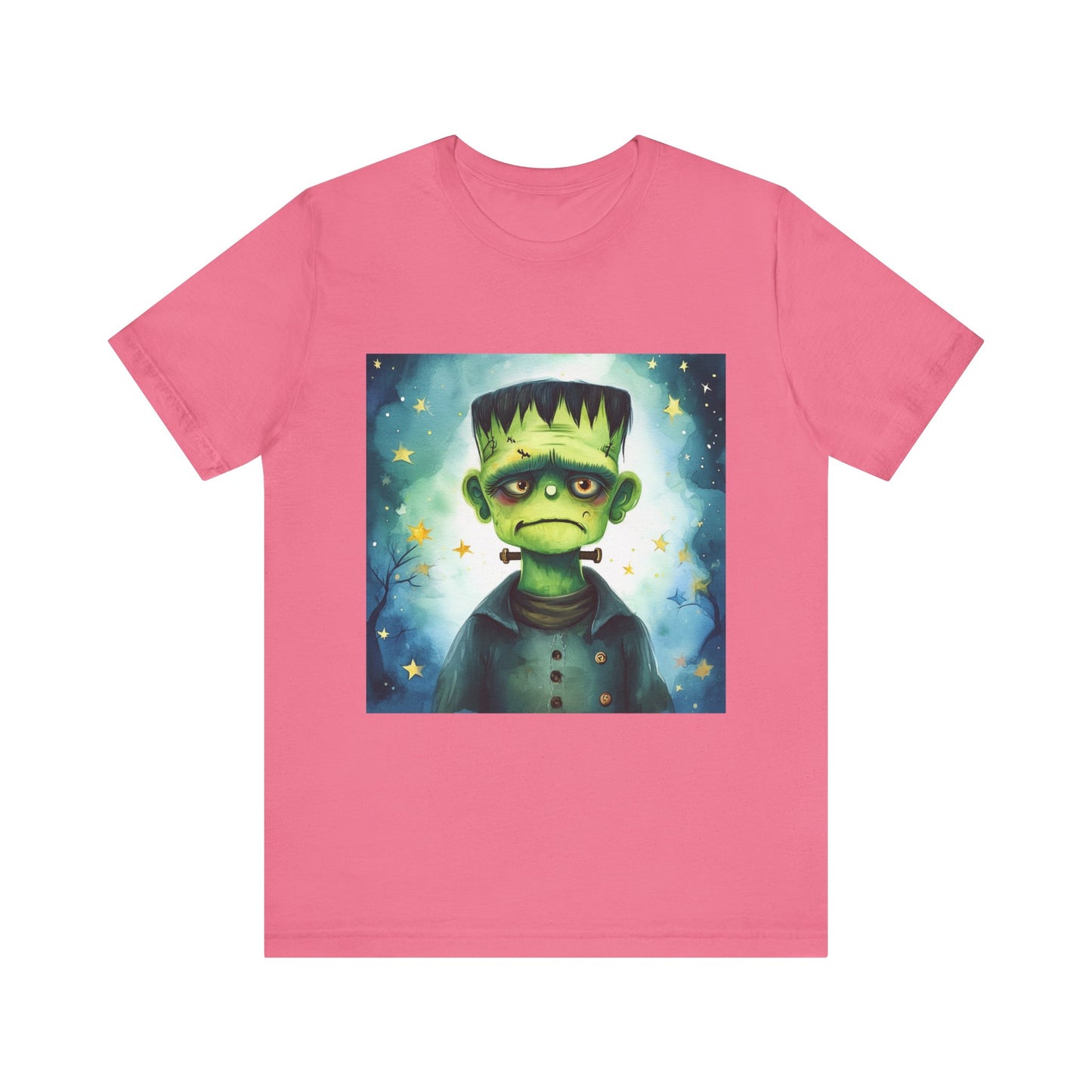 Cute Frankenstein Monster Unisex Jersey Short Sleeve Tee