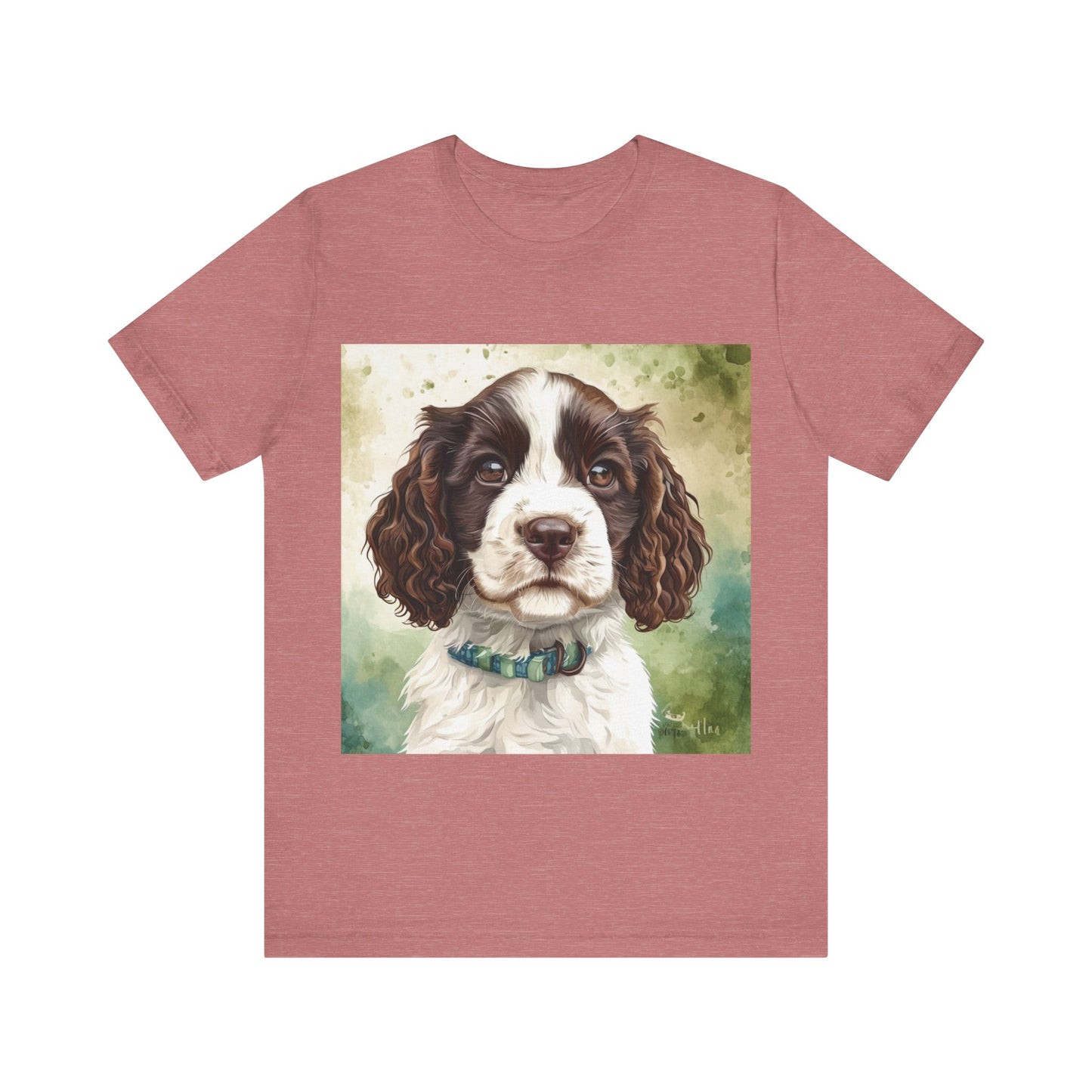 Springer Spaniel Unisex Jersey Short Sleeve Tee