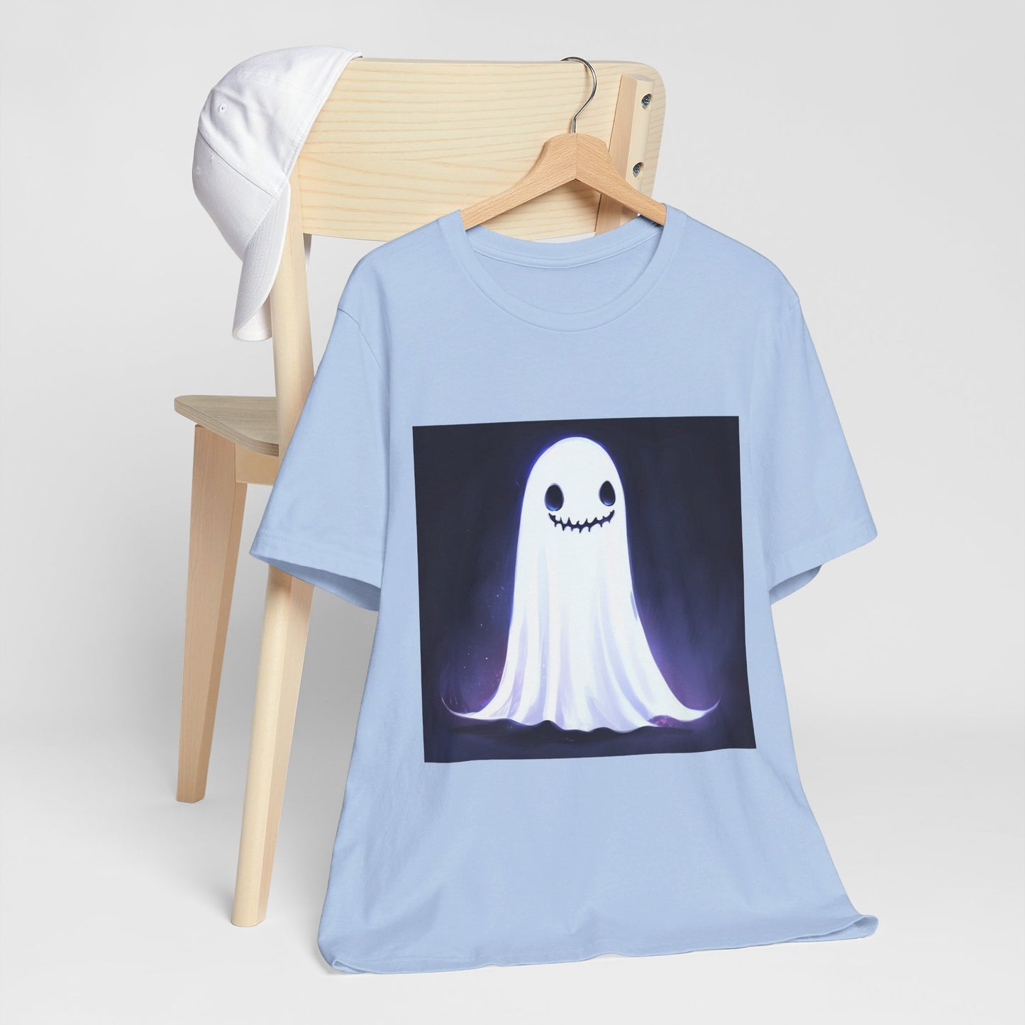 Creepy Cute Ghost Unisex Jersey Short Sleeve Tee