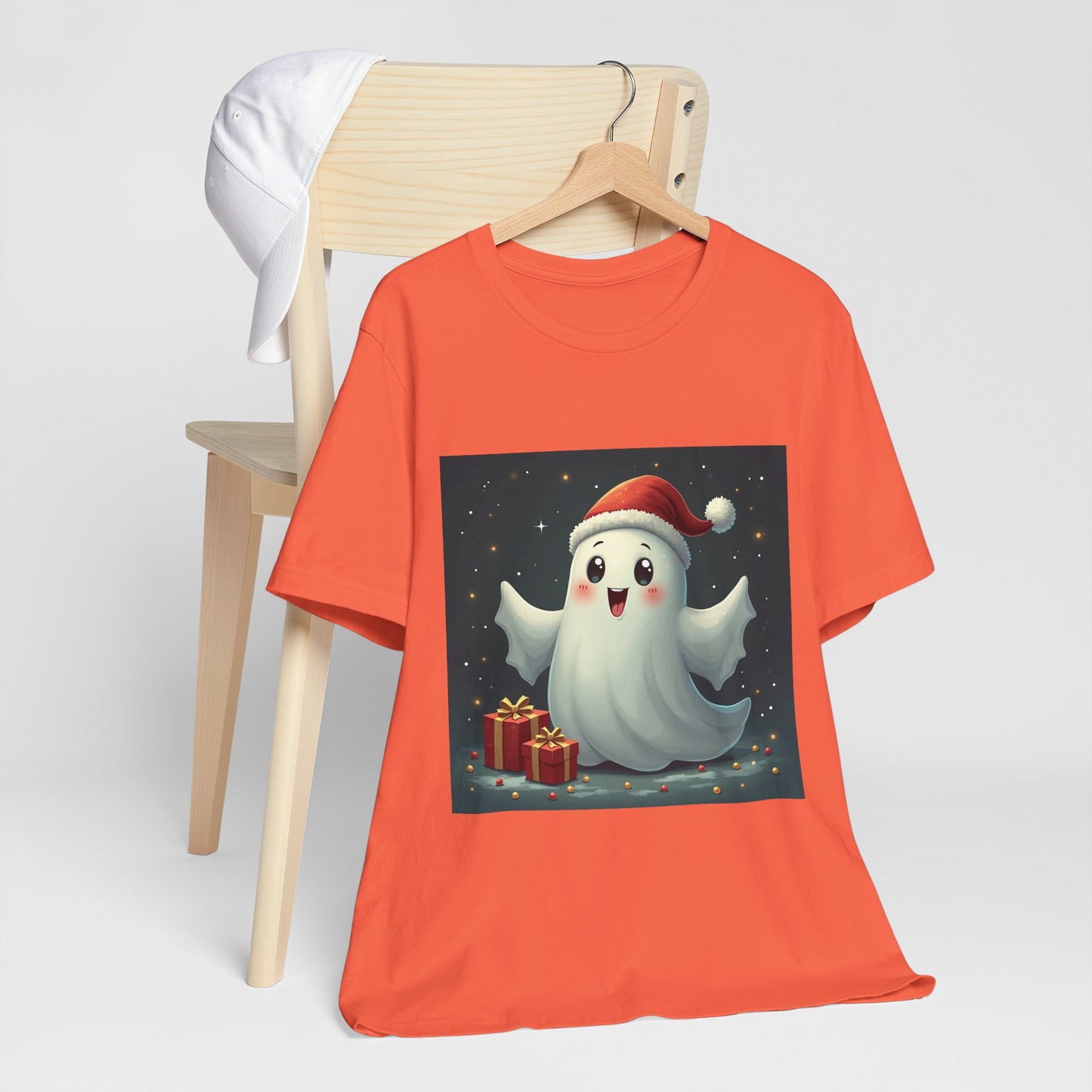 Christmas Presents Ghost Unisex Jersey Tee