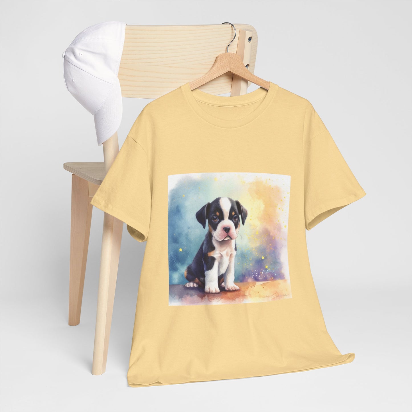 Boston Puppy Unisex Heavy Cotton Tee