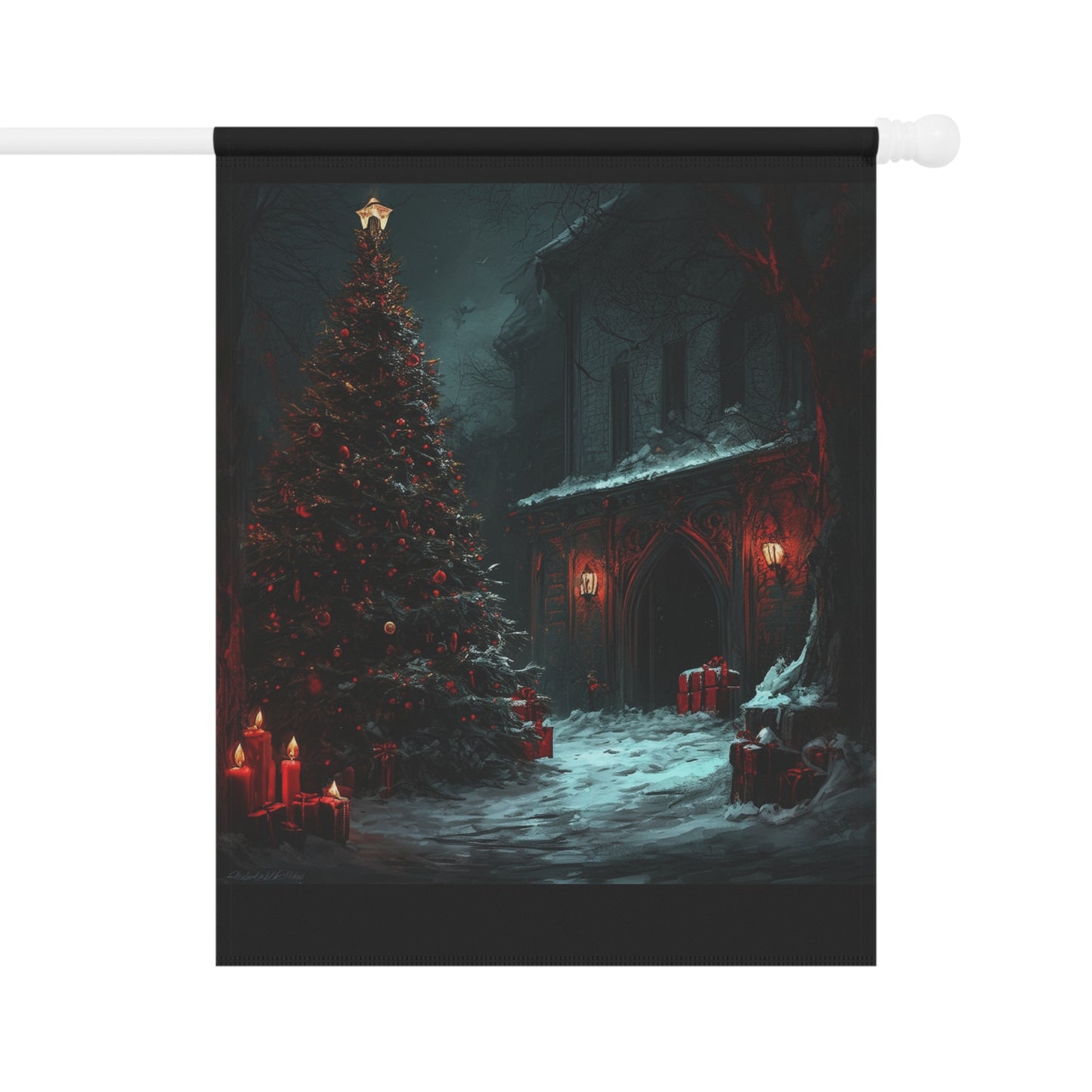 Ghost Town Holiday Garden & House Banner