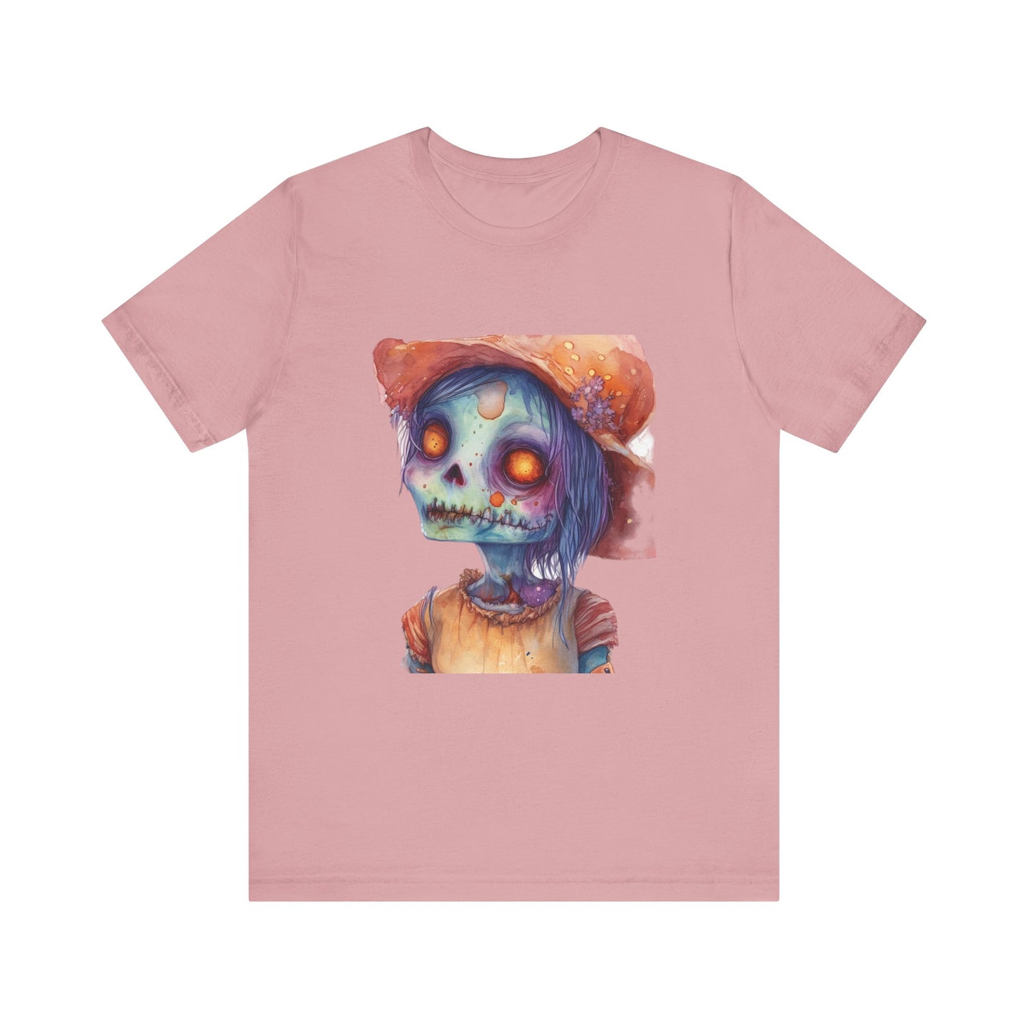 Cute Zombie Unisex Jersey Short Sleeve Tee