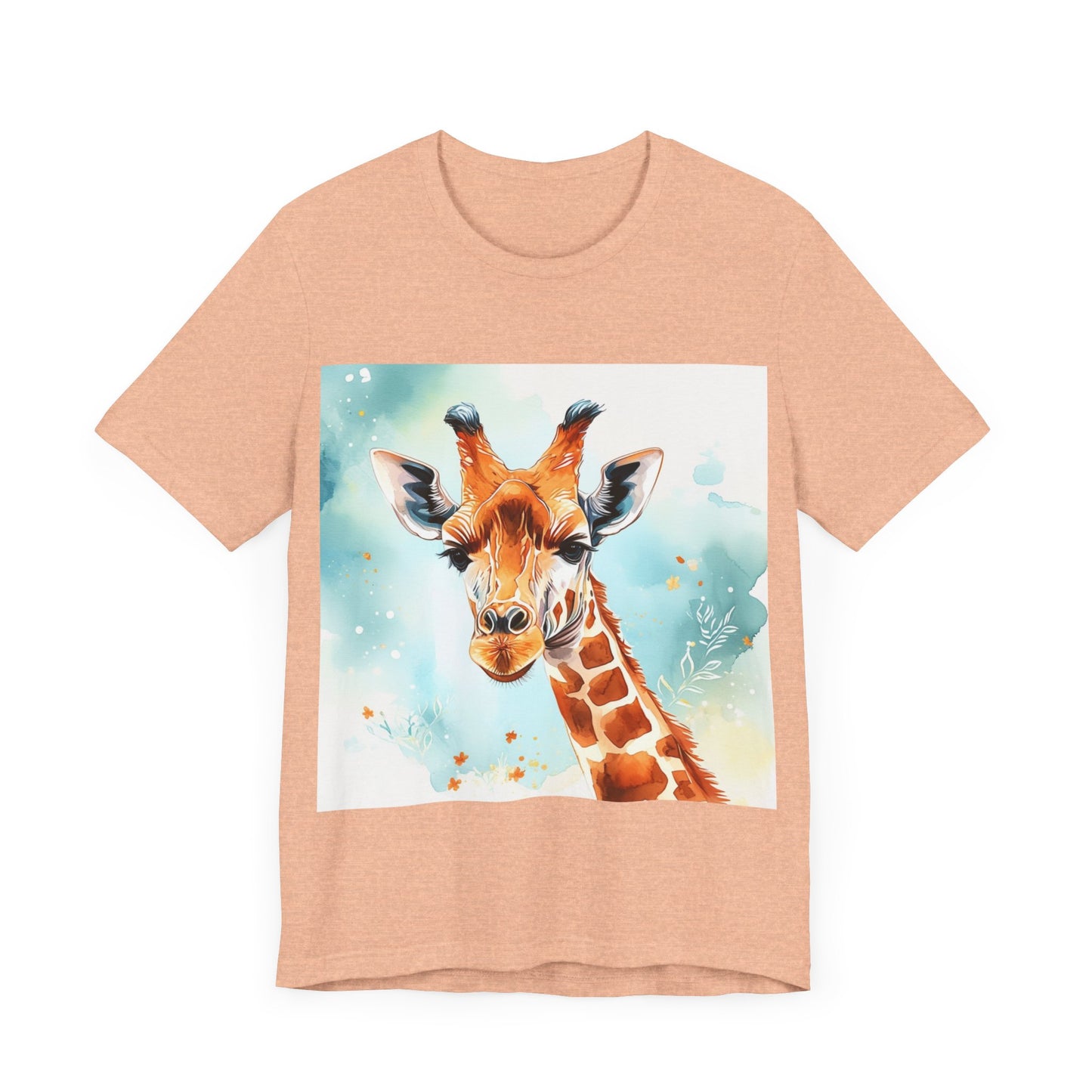 Cute Giraffe Unisex Jersey Short Sleeve Tee