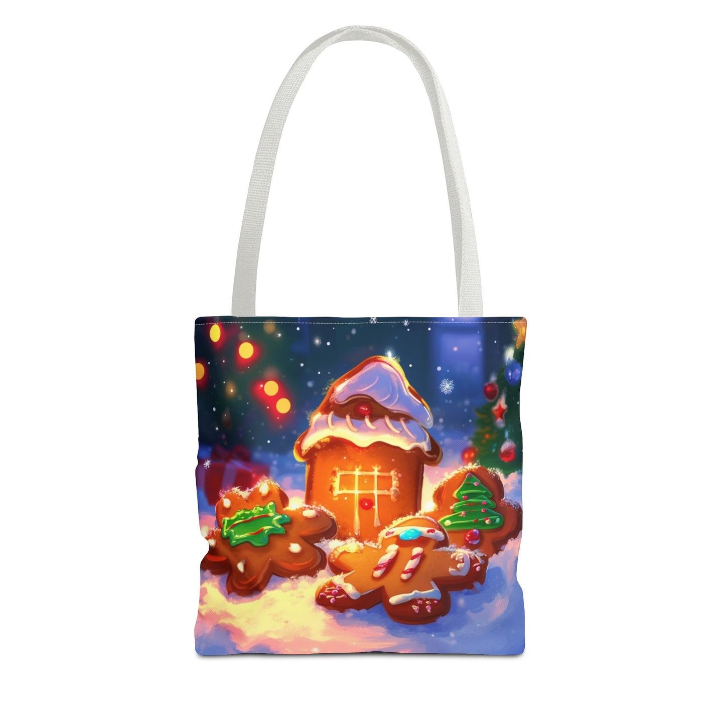 Gingerbread Cookies Tote Bag (AOP)