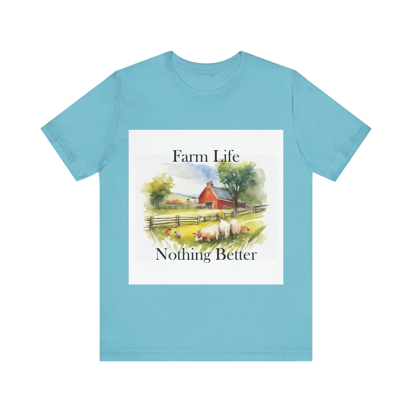 Farm Life Unisex Jersey Short Sleeve Tee
