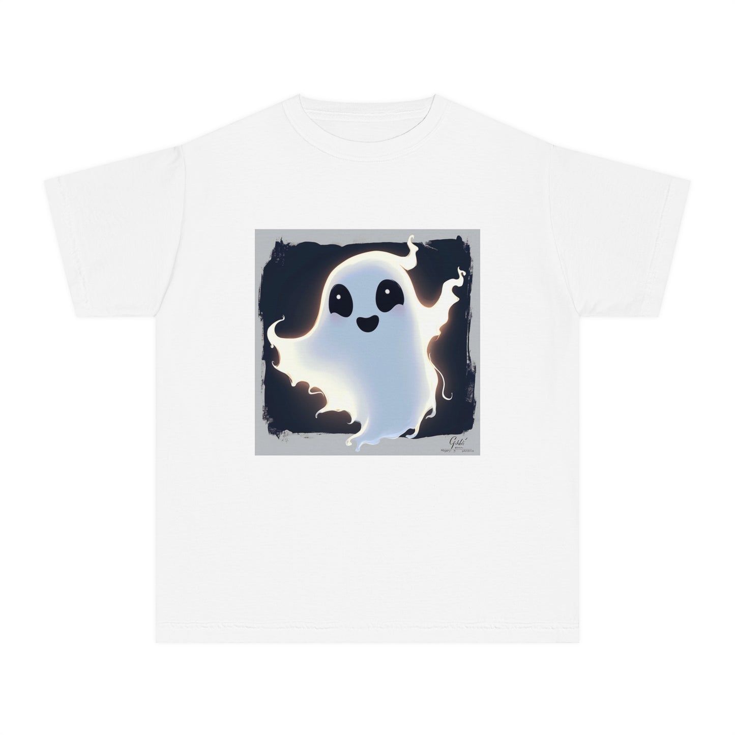 Cute Happy Ghost Youth Midweight Tee