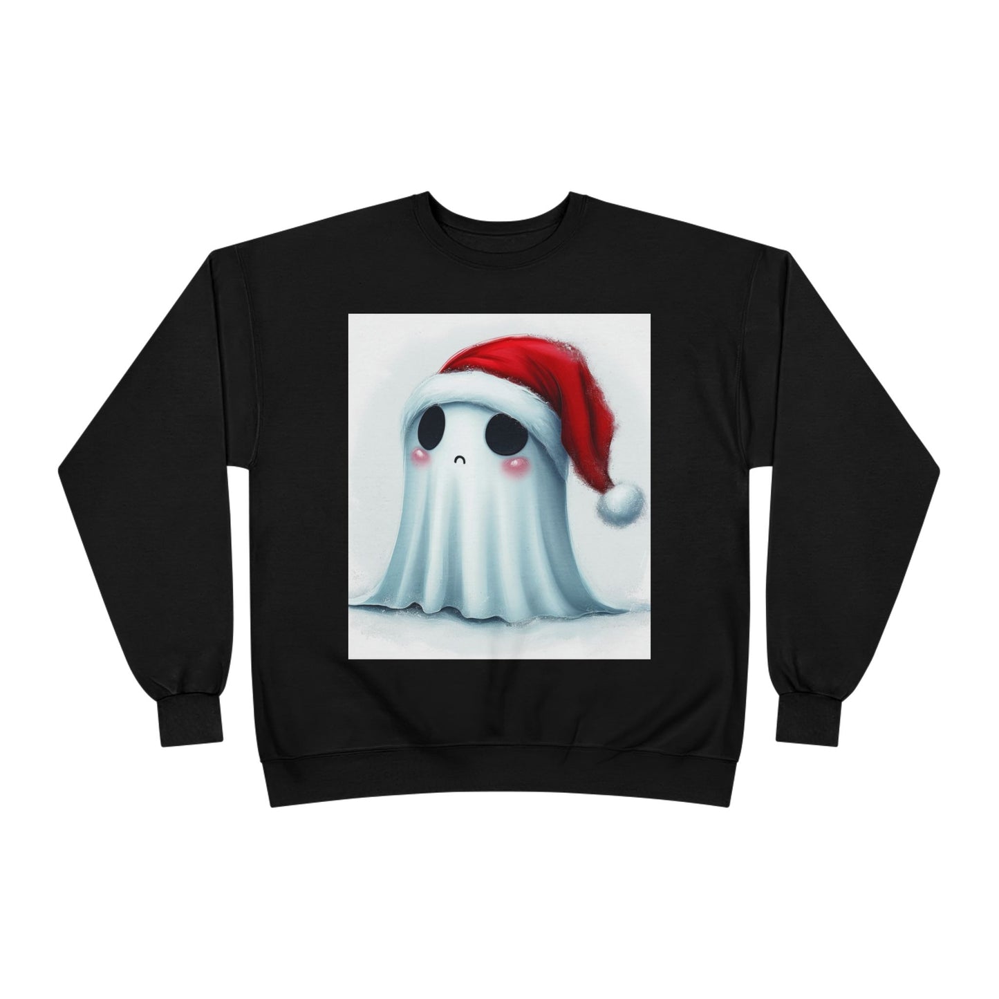 Holiday Ghost Unisex EcoSmart® Crewneck Sweatshirt