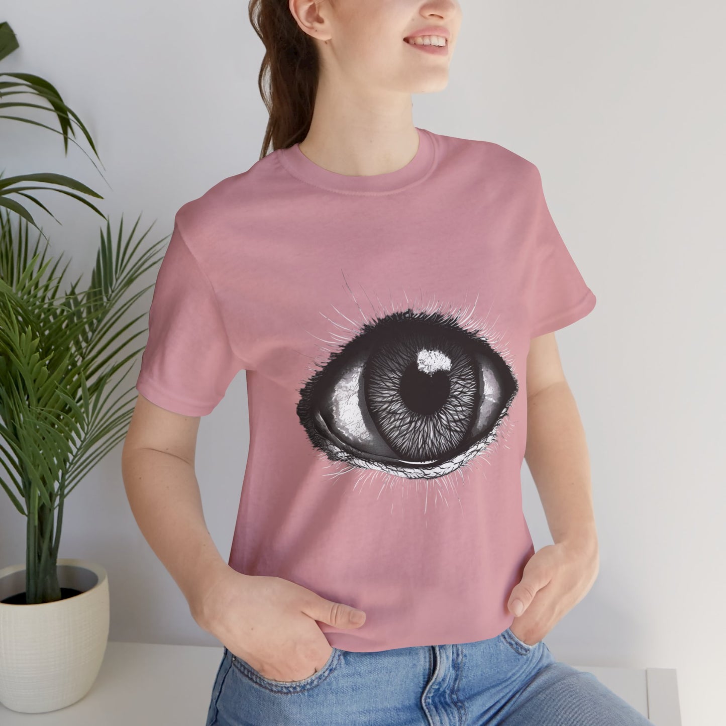 Spooky Eye Unisex Jersey Short Sleeve Tee