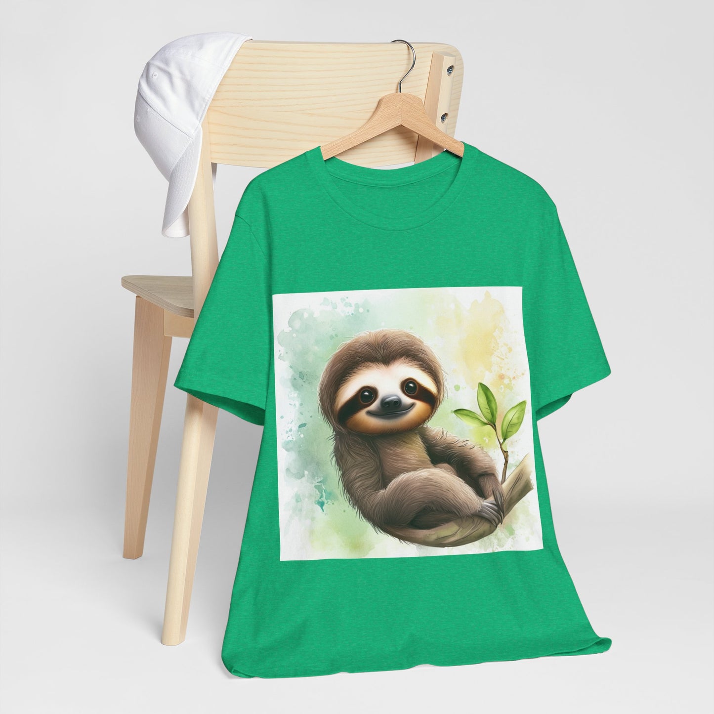 Cute Sloth Unisex Jersey Short Sleeve Tee