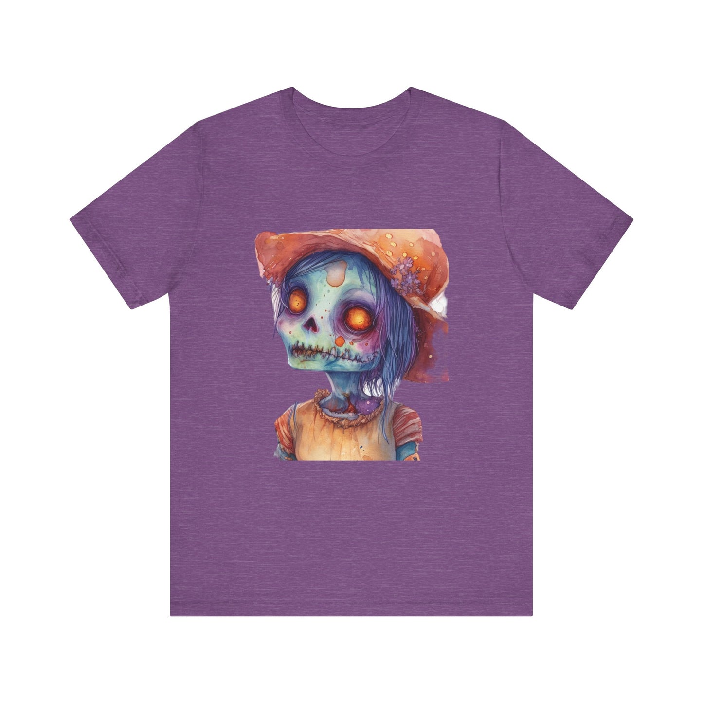 Cute Zombie Unisex Jersey Short Sleeve Tee