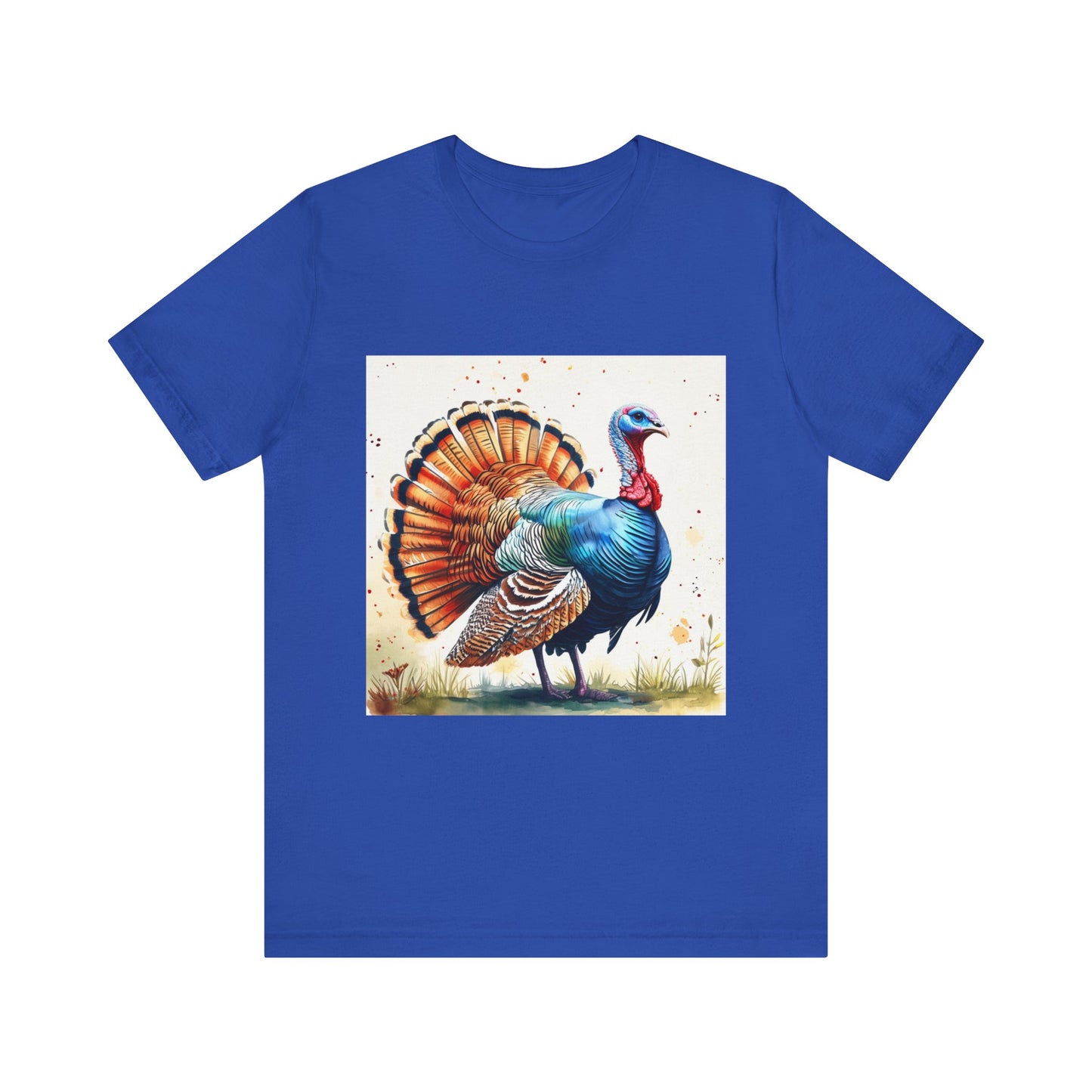 Cute Turkey Unisex Jersey Short Sleeve Tee