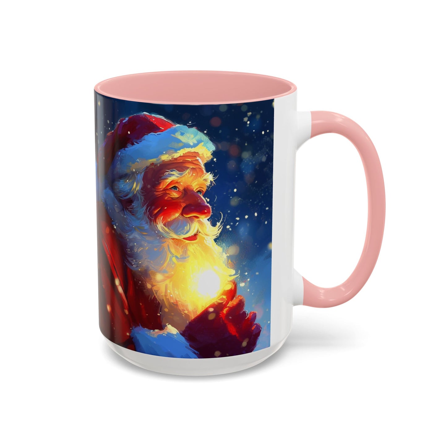 Santa Claus Accent Coffee Mug (11, 15oz)