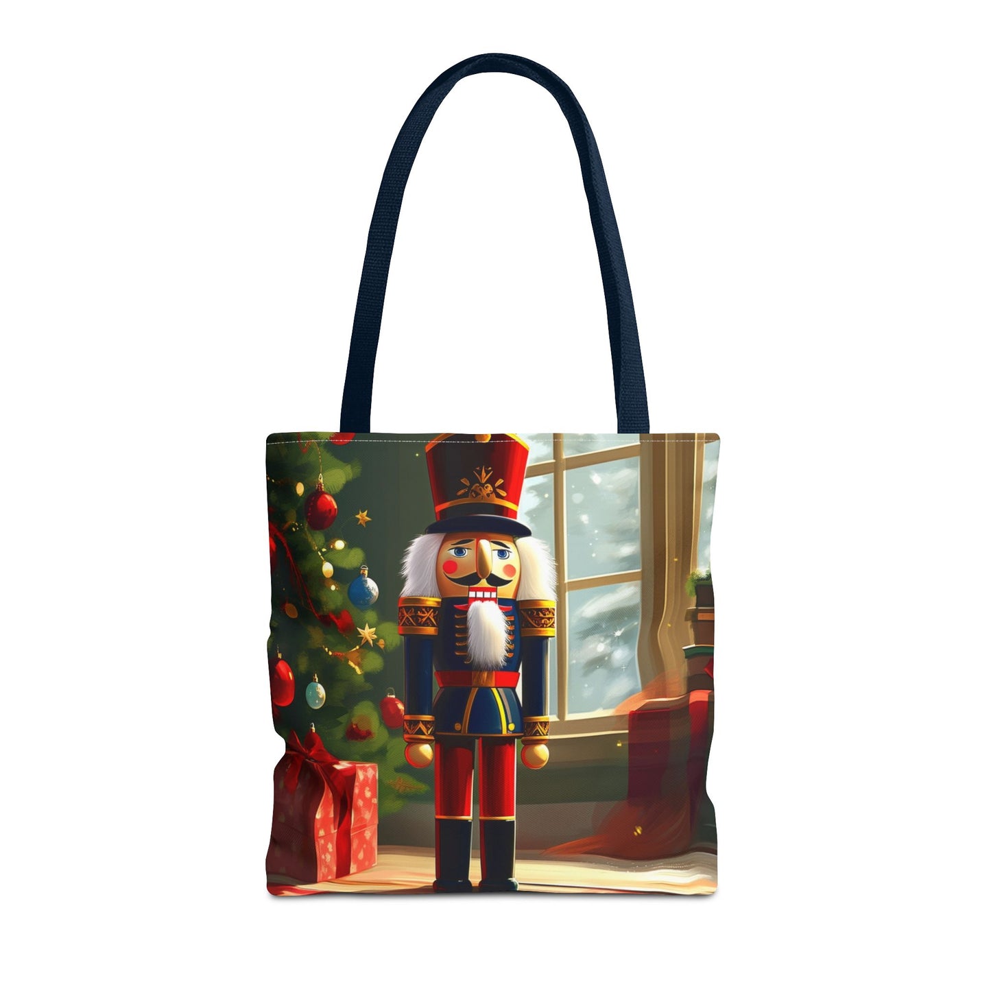 Holiday Nutcracker Tote Bag (AOP)