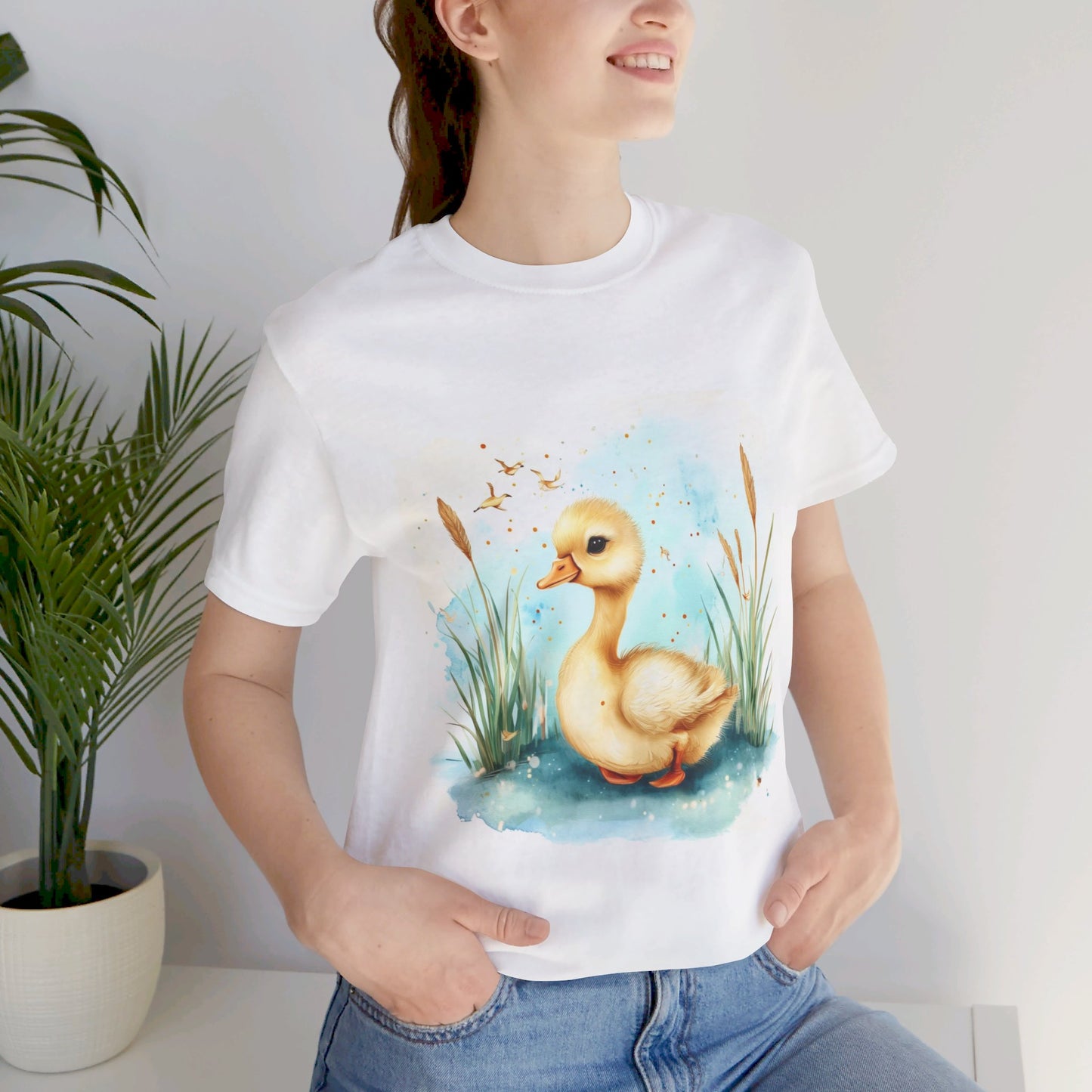 Cute Baby Goose Unisex Jersey Short Sleeve Tee