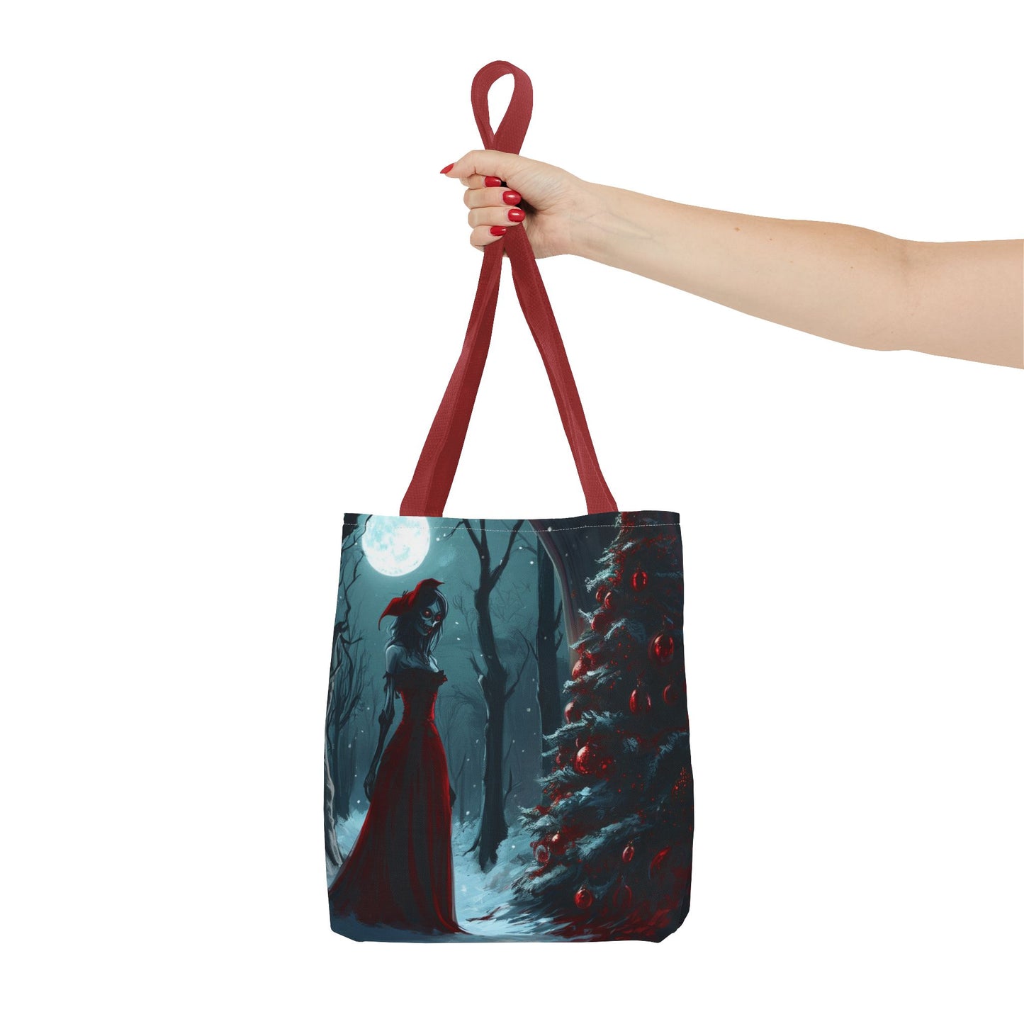 Hair-Raising Holiday Tote Bag (AOP)