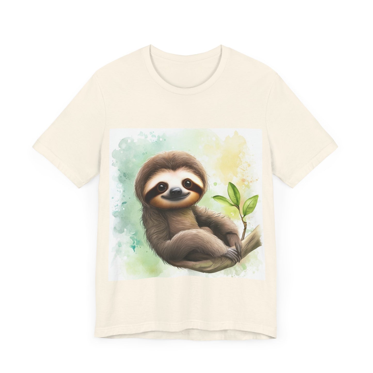 Cute Sloth Unisex Jersey Short Sleeve Tee