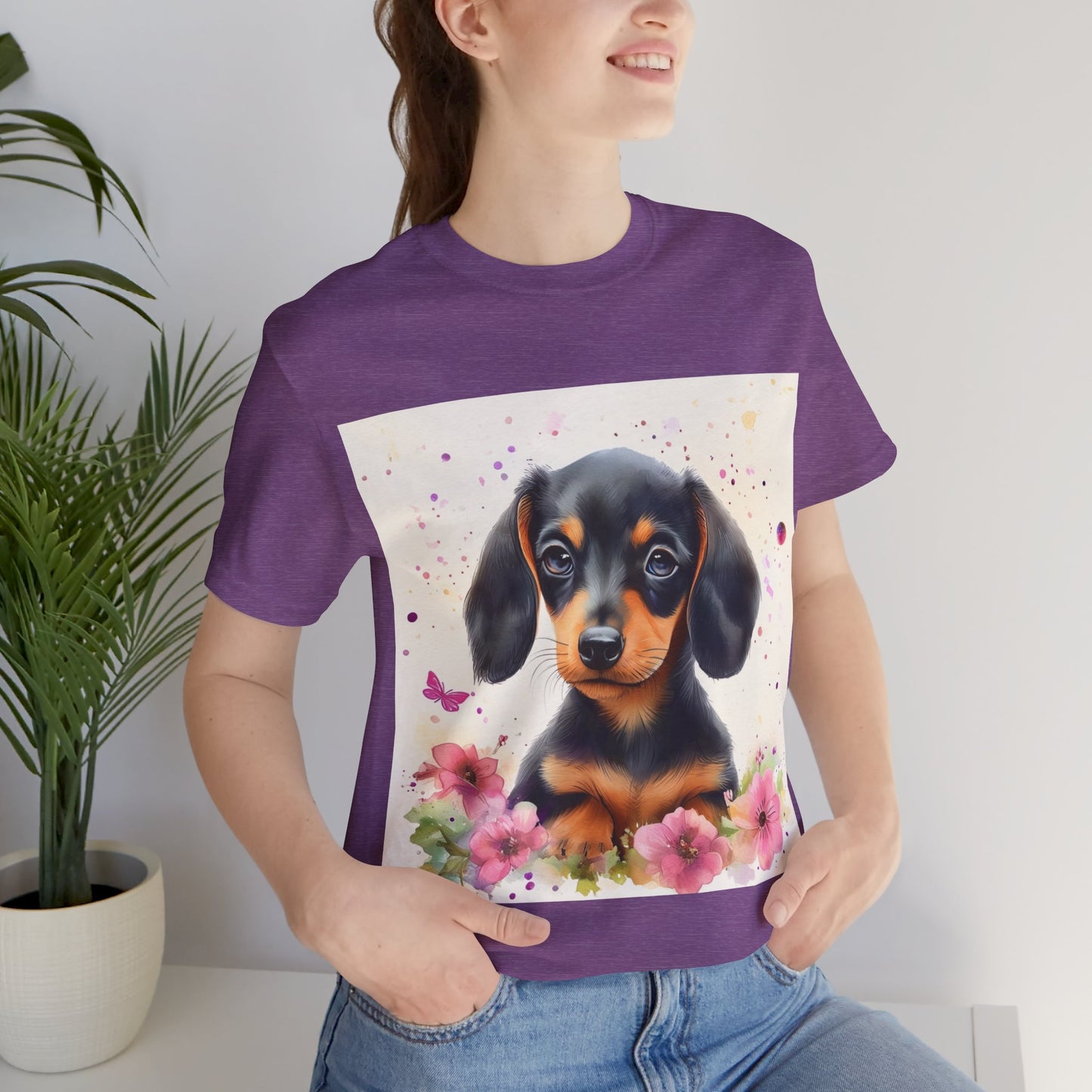 Dachshund Unisex Jersey Short Sleeve Tee