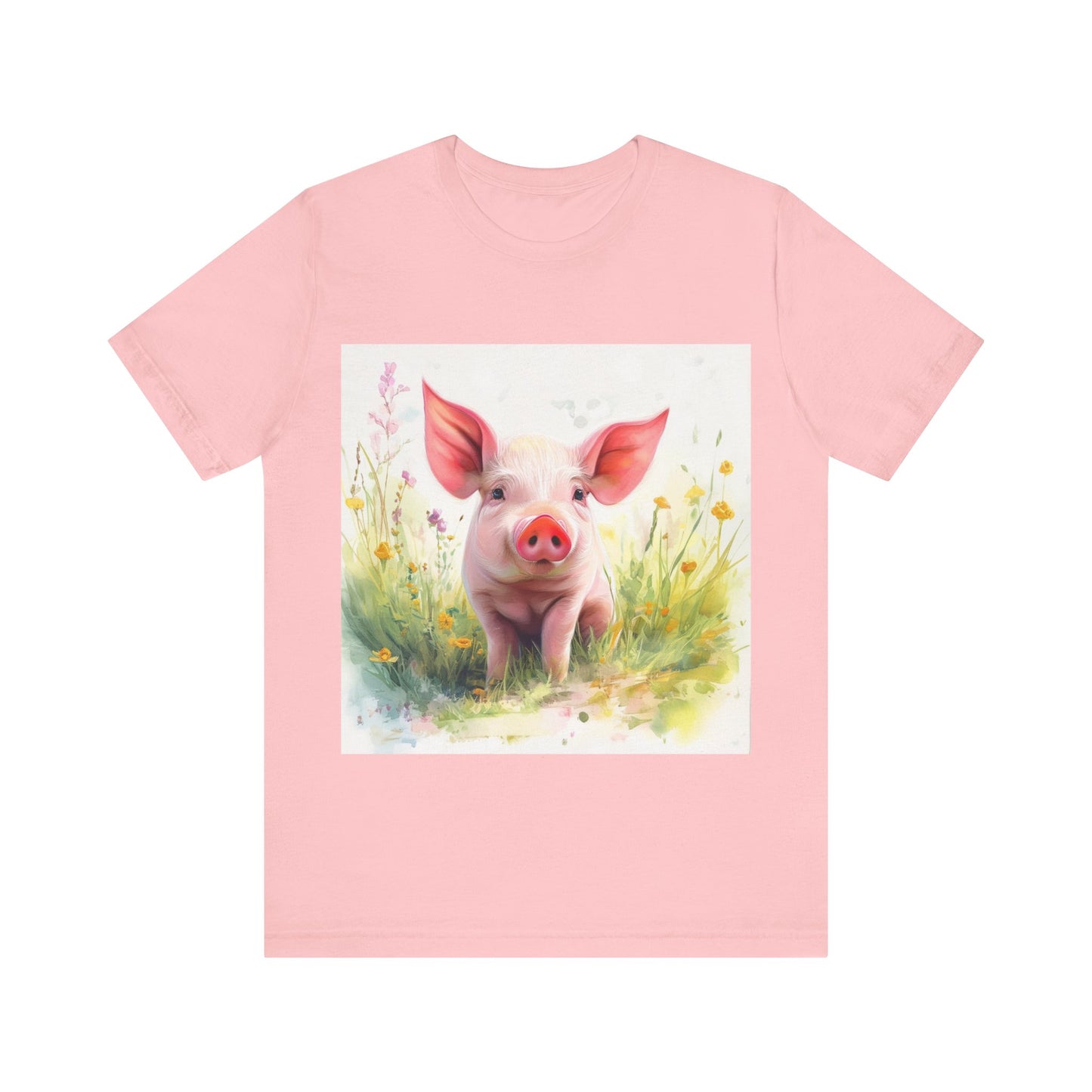 Playful Piglet Unisex Jersey Short Sleeve Tee