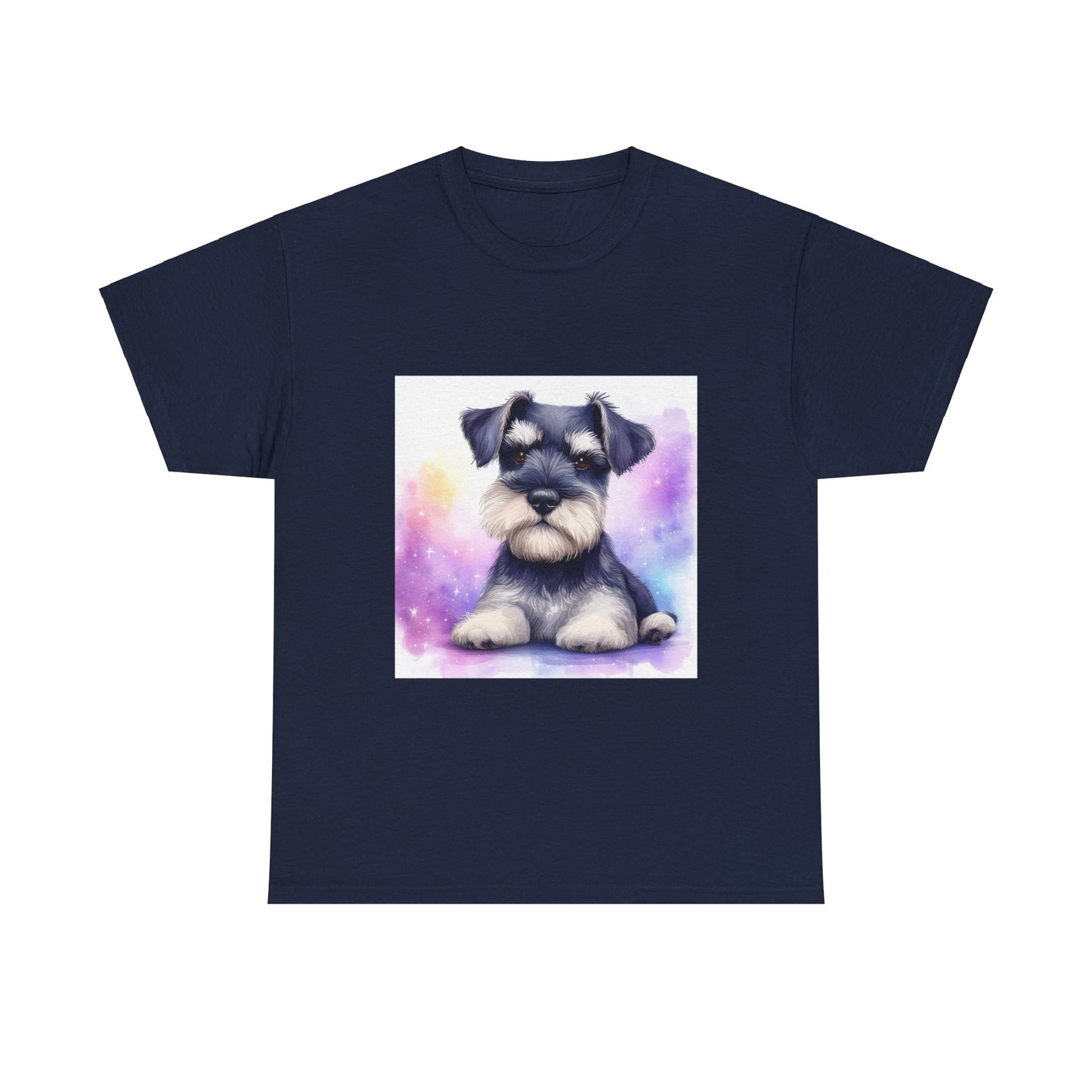 Schnauzer Puppy Unisex Heavy Cotton Tee