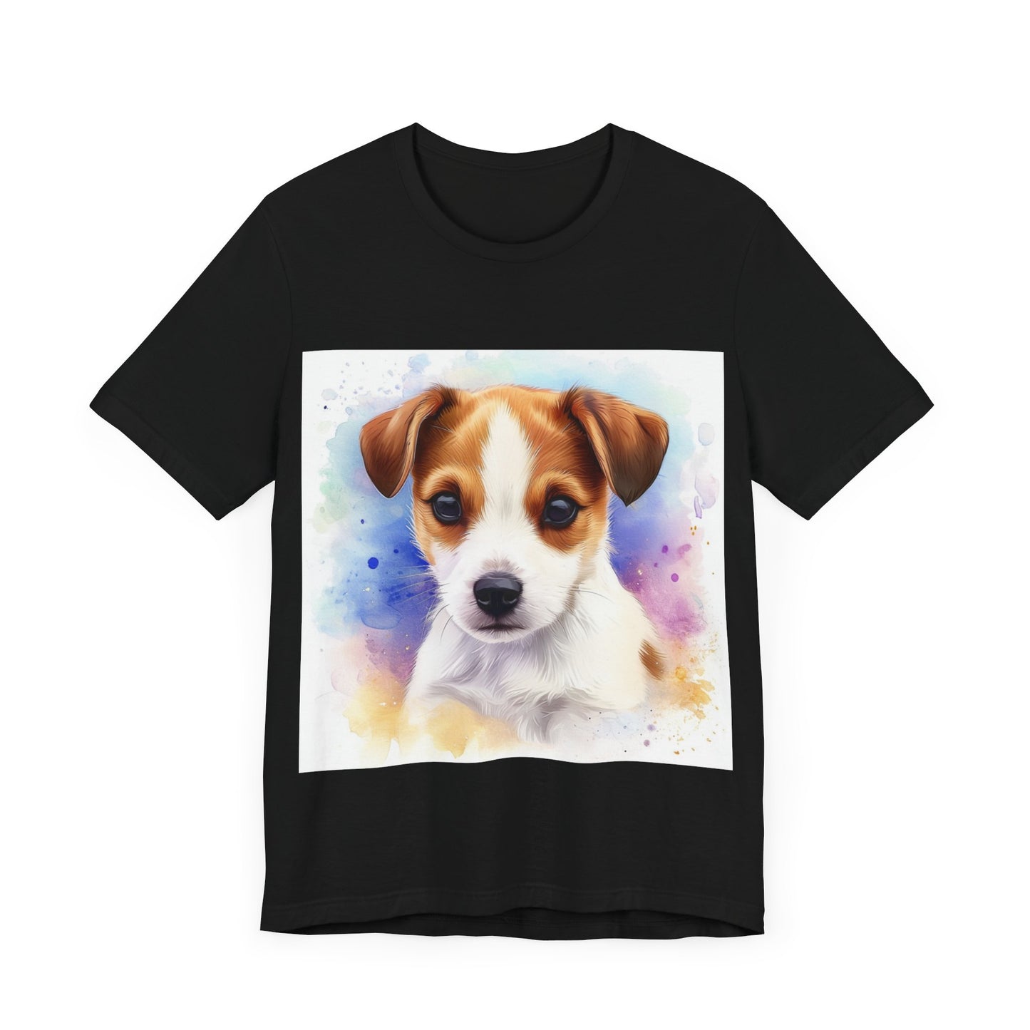 Cute Jack Russell Unisex Jersey Short Sleeve Tee