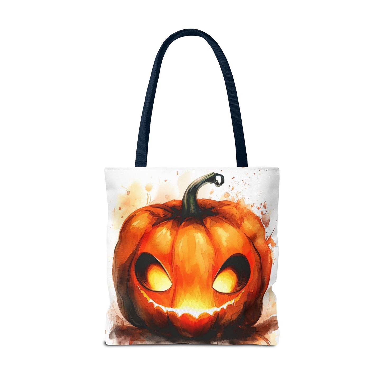 Cute Happy Jack o Lantern Tote Bag (AOP)