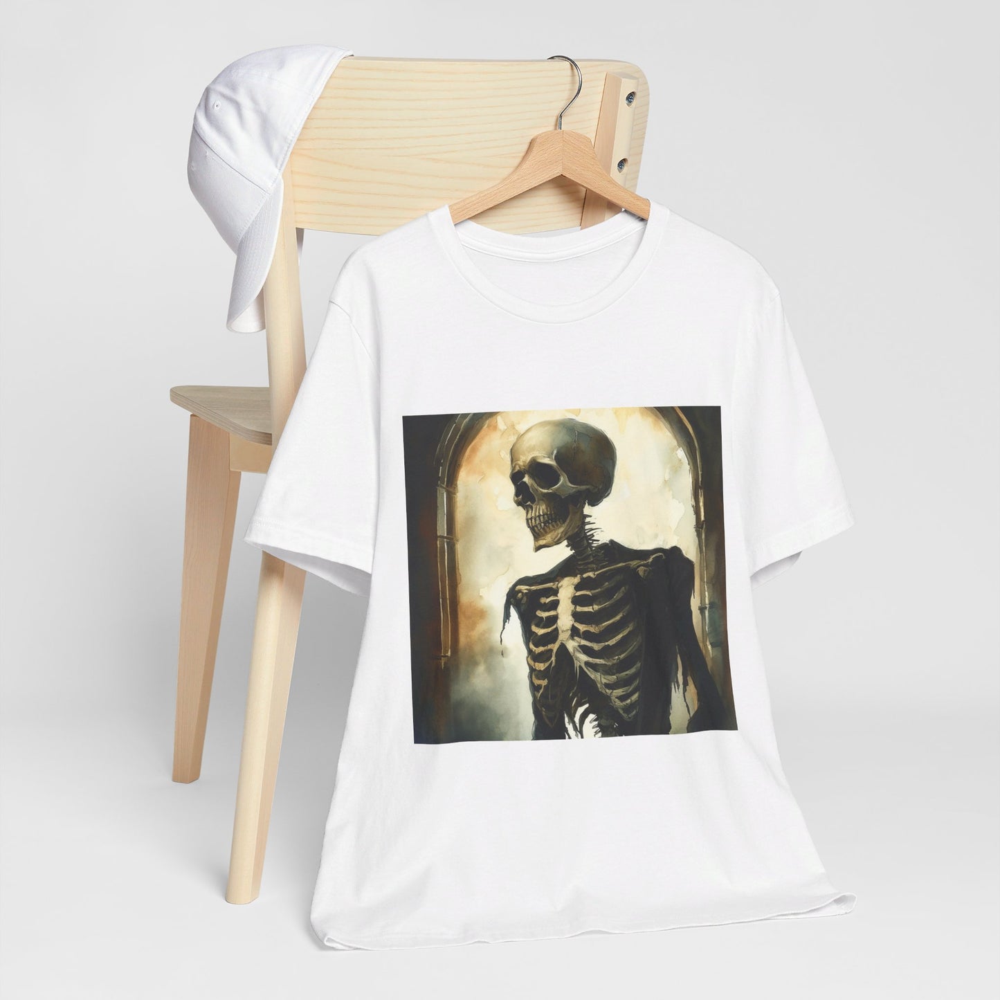 Vintage Skeleton Unisex Jersey Short Sleeve Tee